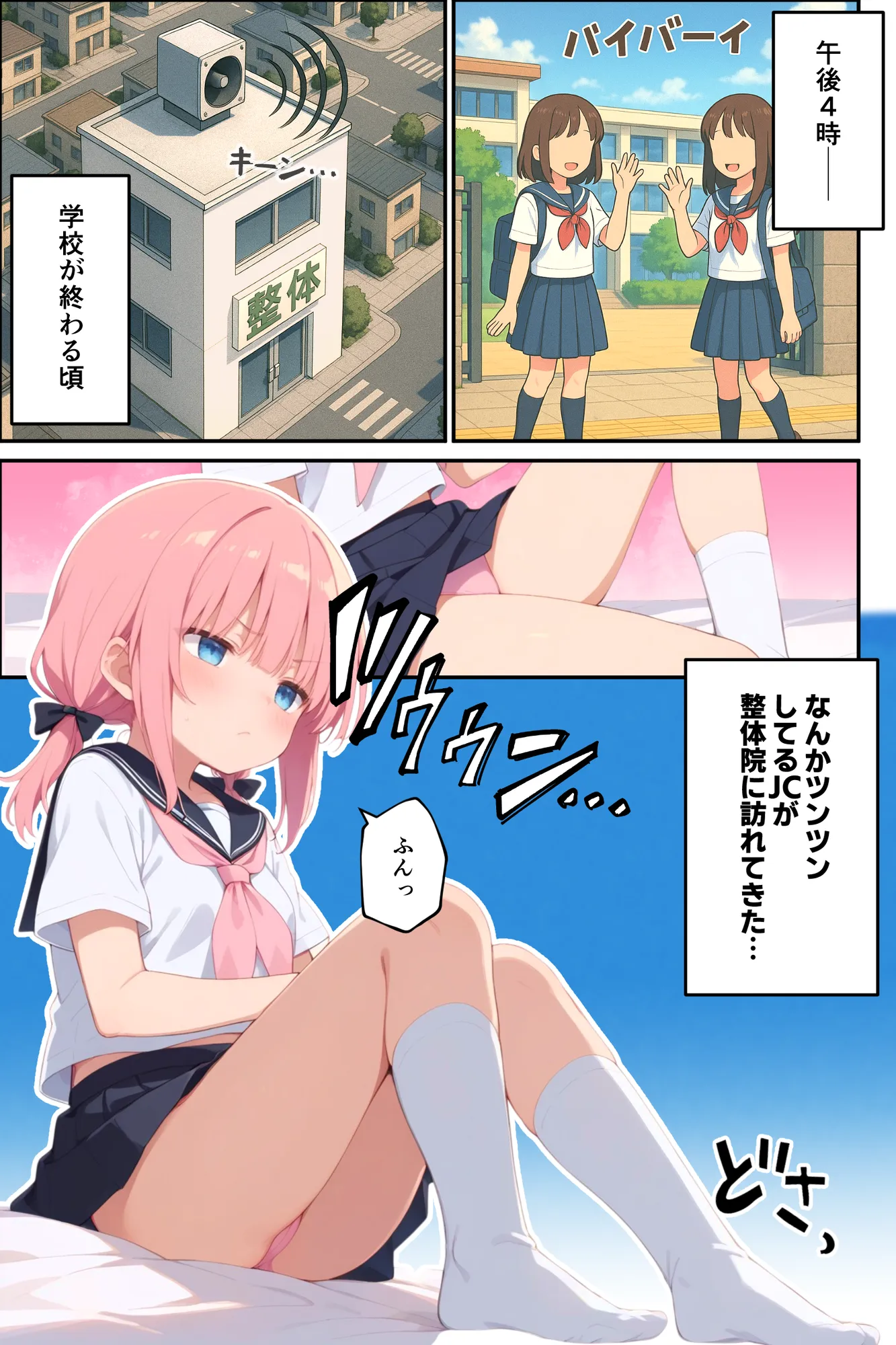 整体院にツンツン女子が来たので乳首責めと言葉責めでわからせてイチャラブセックスします。 - 1ページ