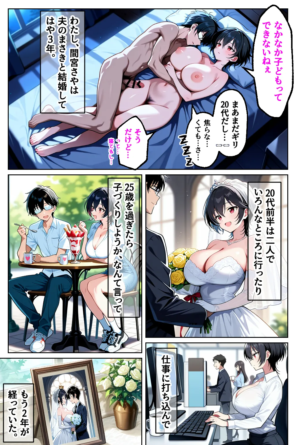 催◯セクササイズジム3〜清楚な人妻OLを洗脳で夫と思わせ何度も危険日種付け托卵セックス〜 - 3ページ