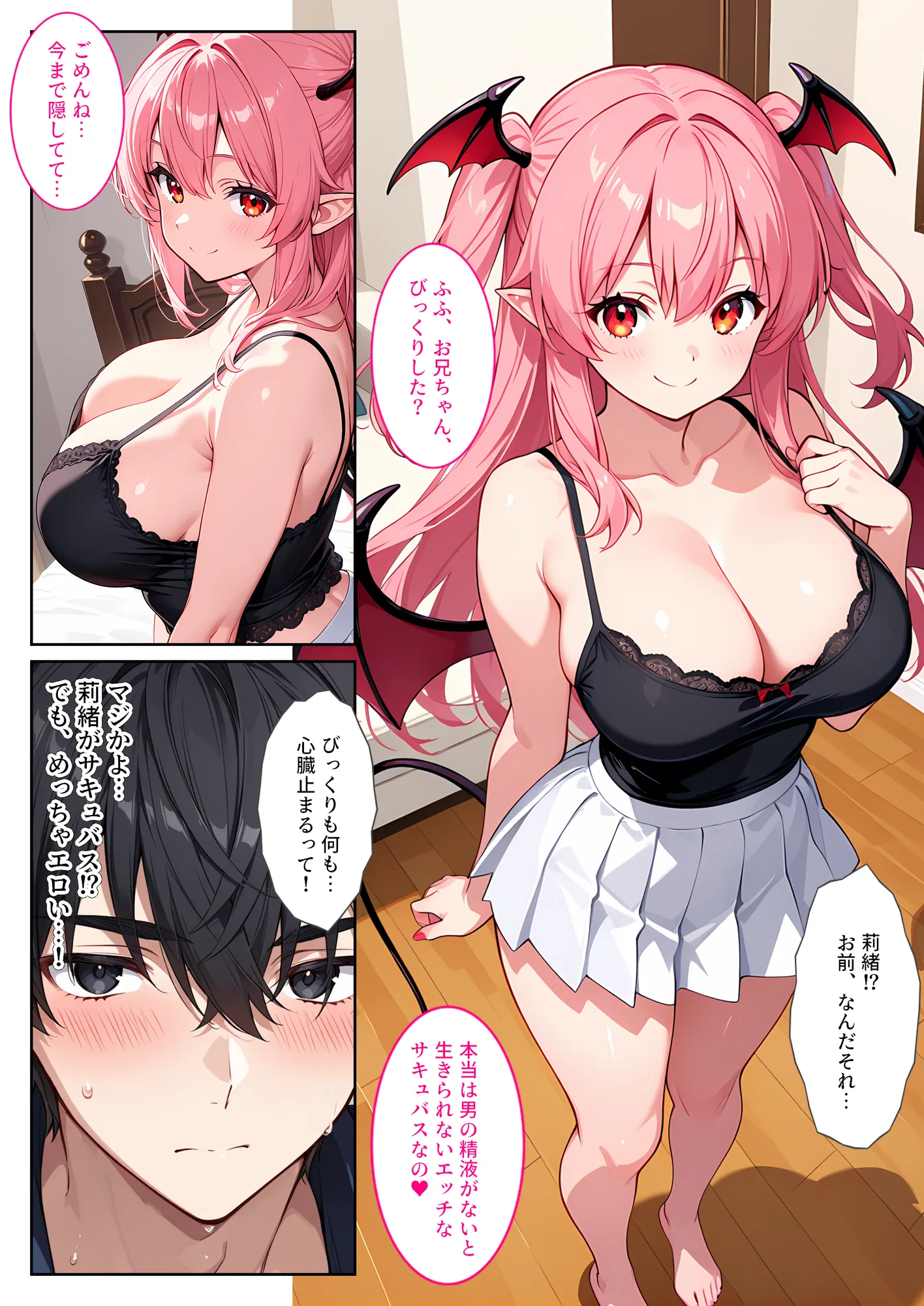 爆乳サキュバスの妹に精液を搾り取られてます! - 11ページ