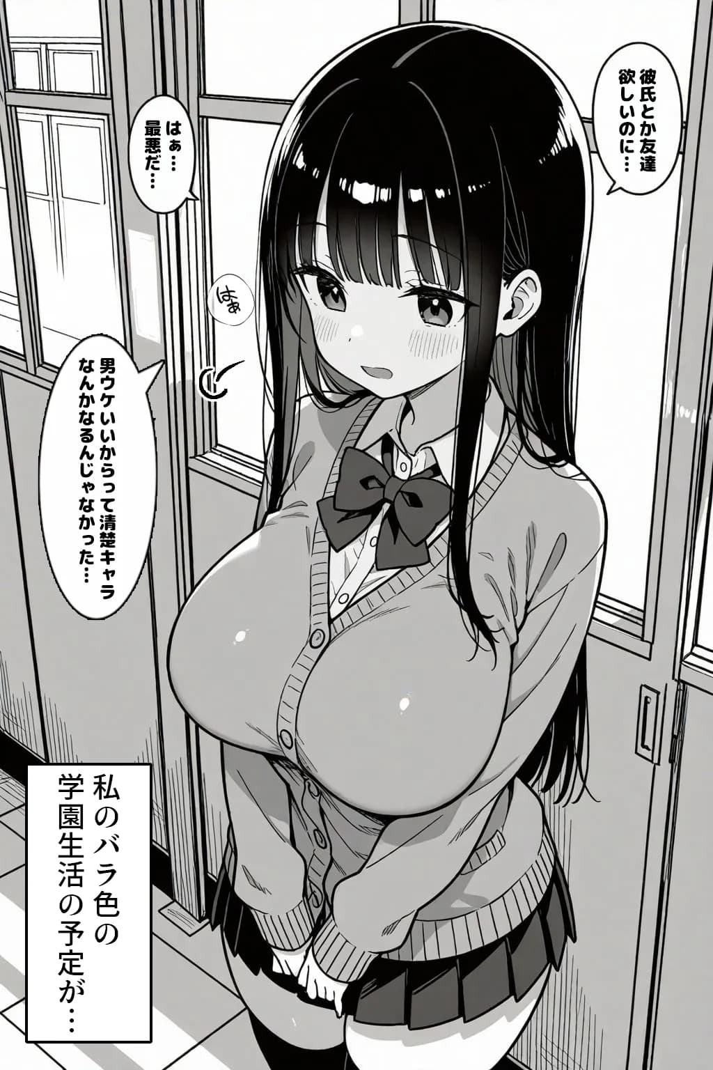 黒髪ロングで清楚なあの子が裏垢バレして専用肉オナホにされる話 - 6ページ