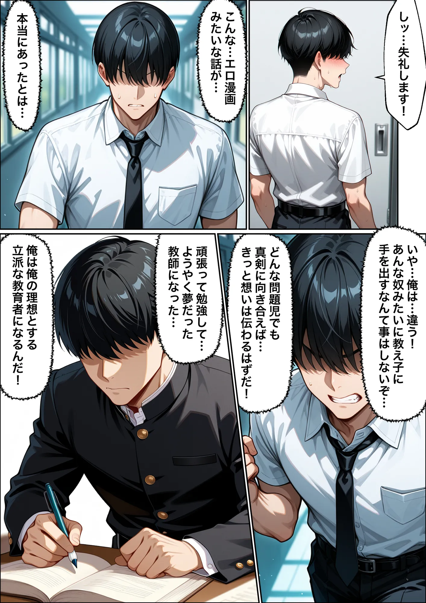 教師の俺が、なんでJKの犬に!?ドS問題児ギャル達の玩具にされ、エッチなおしおきとご褒美とXXXで無事にしつけ完了! - 7ページ