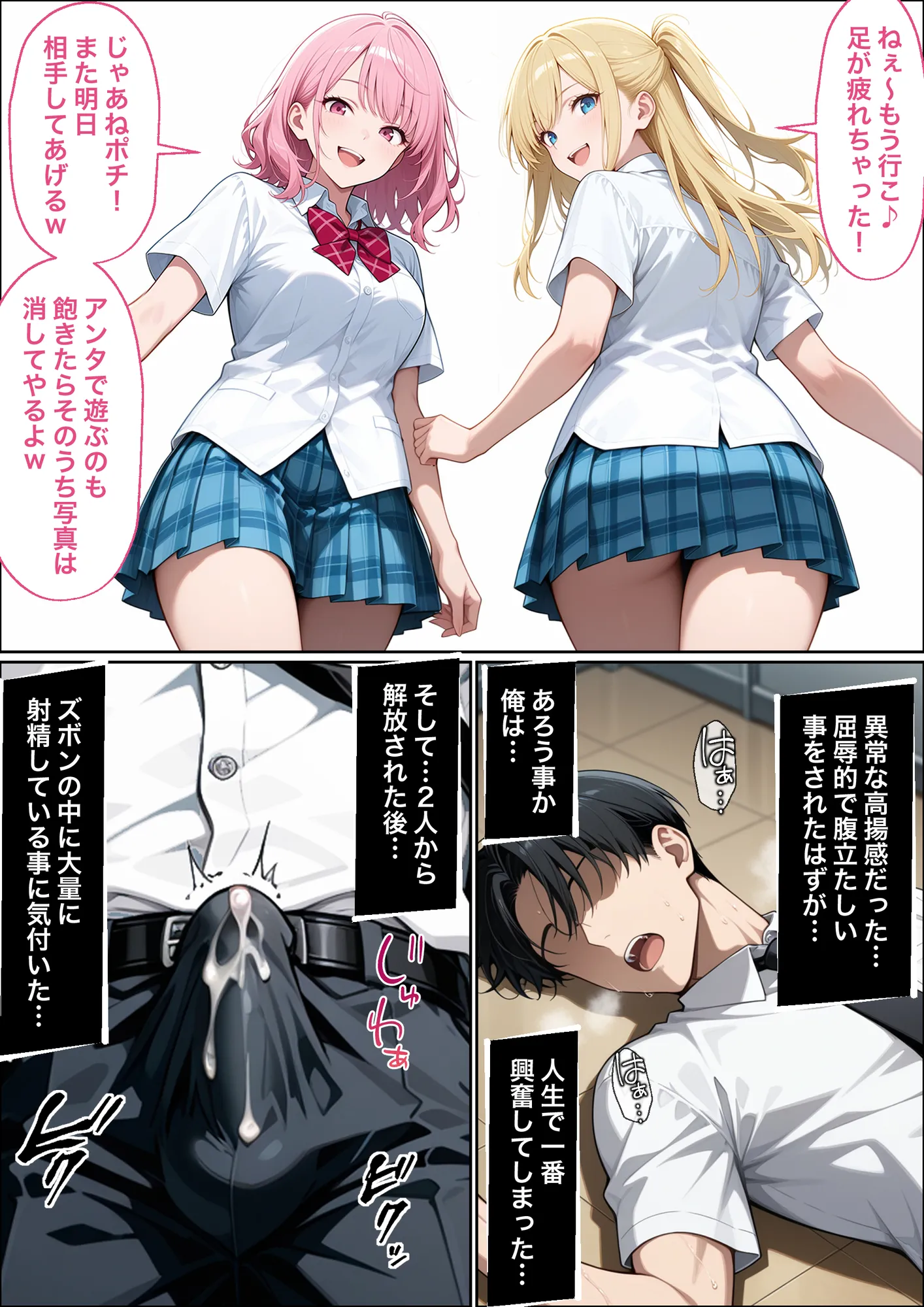 教師の俺が、なんでJKの犬に!?ドS問題児ギャル達の玩具にされ、エッチなおしおきとご褒美とXXXで無事にしつけ完了! - 25ページ