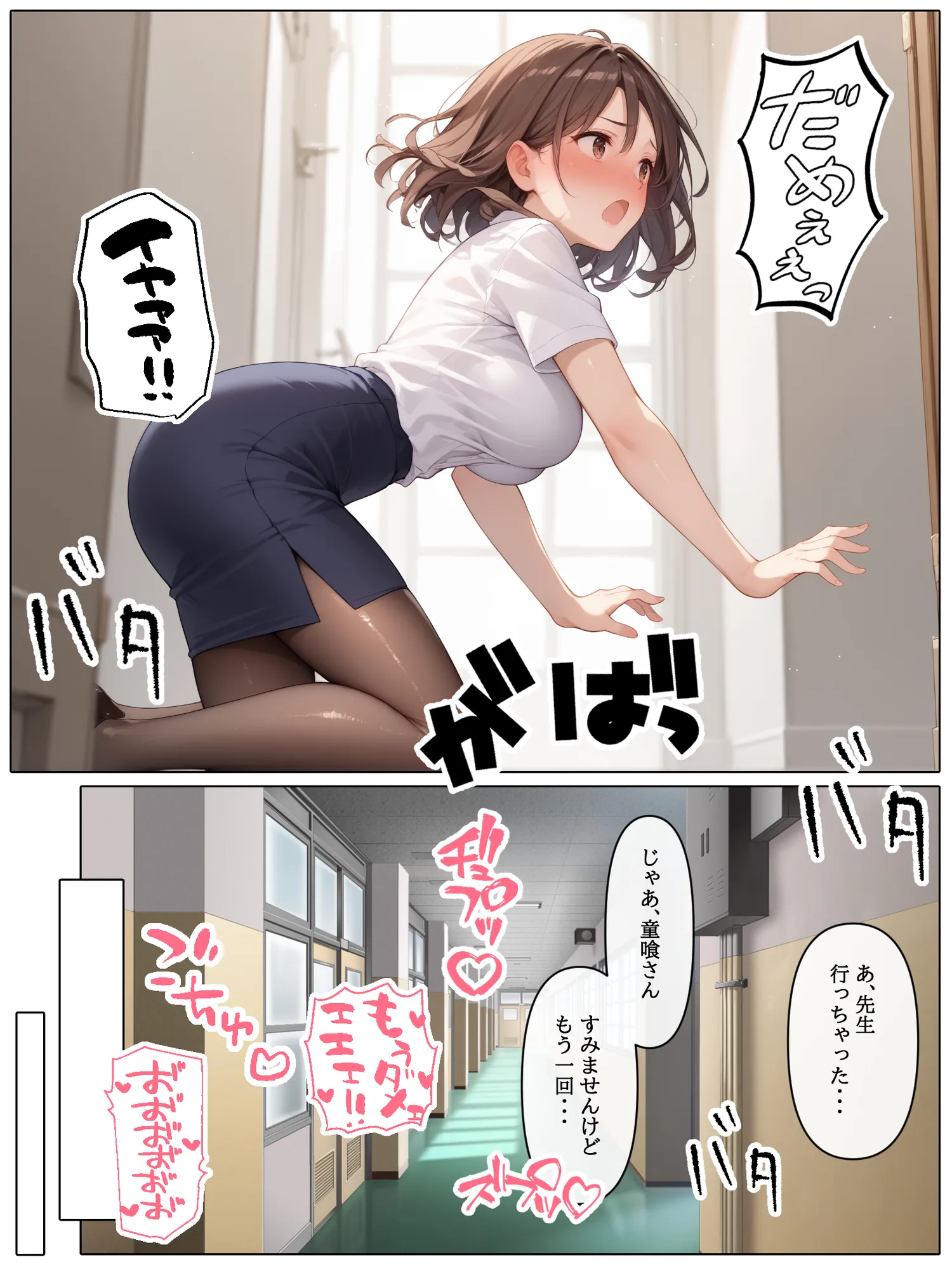 【コミック版】性処理学園〜転勤・処女教師編〜 - 4ページ