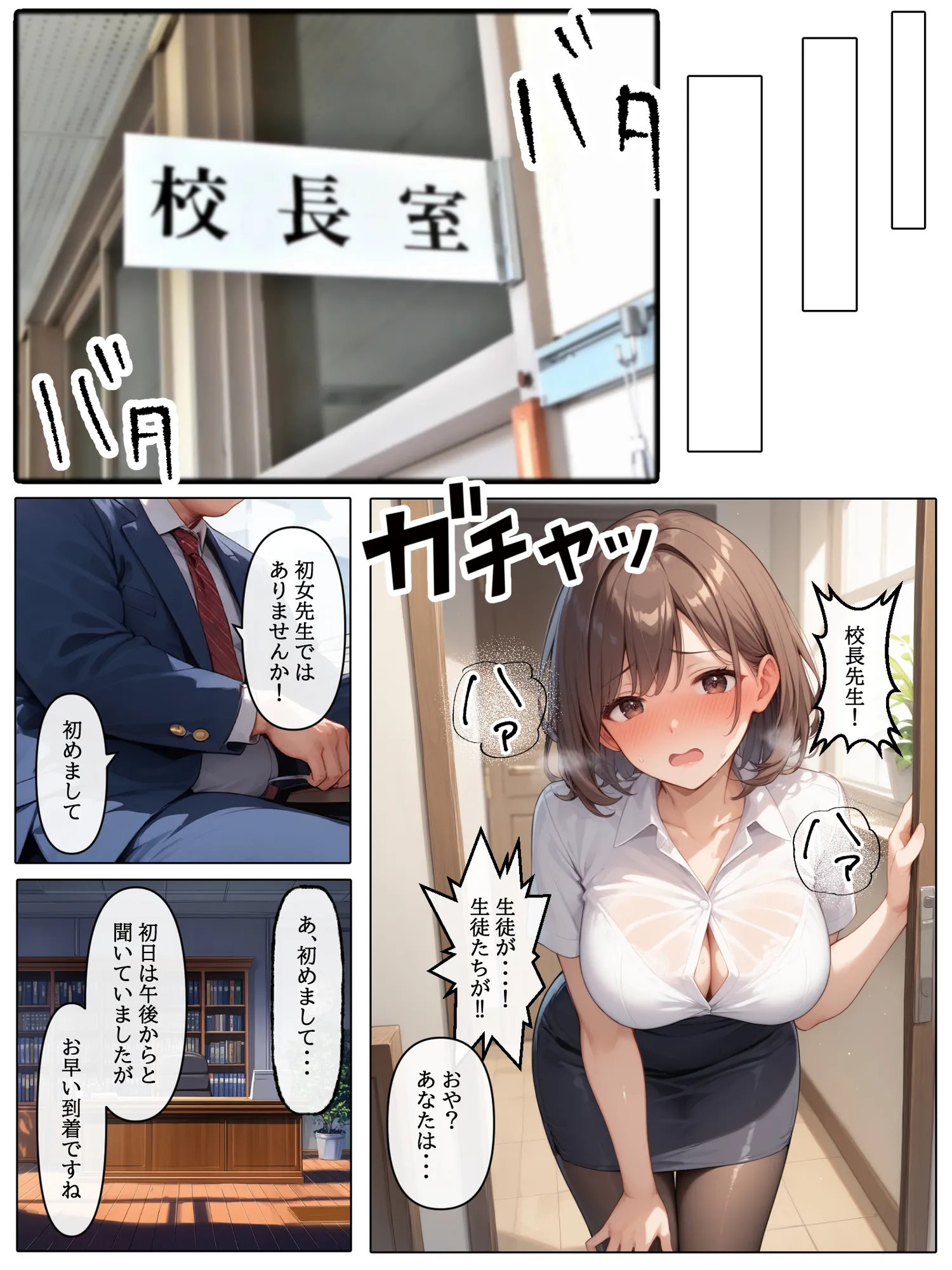 【コミック版】性処理学園〜転勤・処女教師編〜 - 5ページ