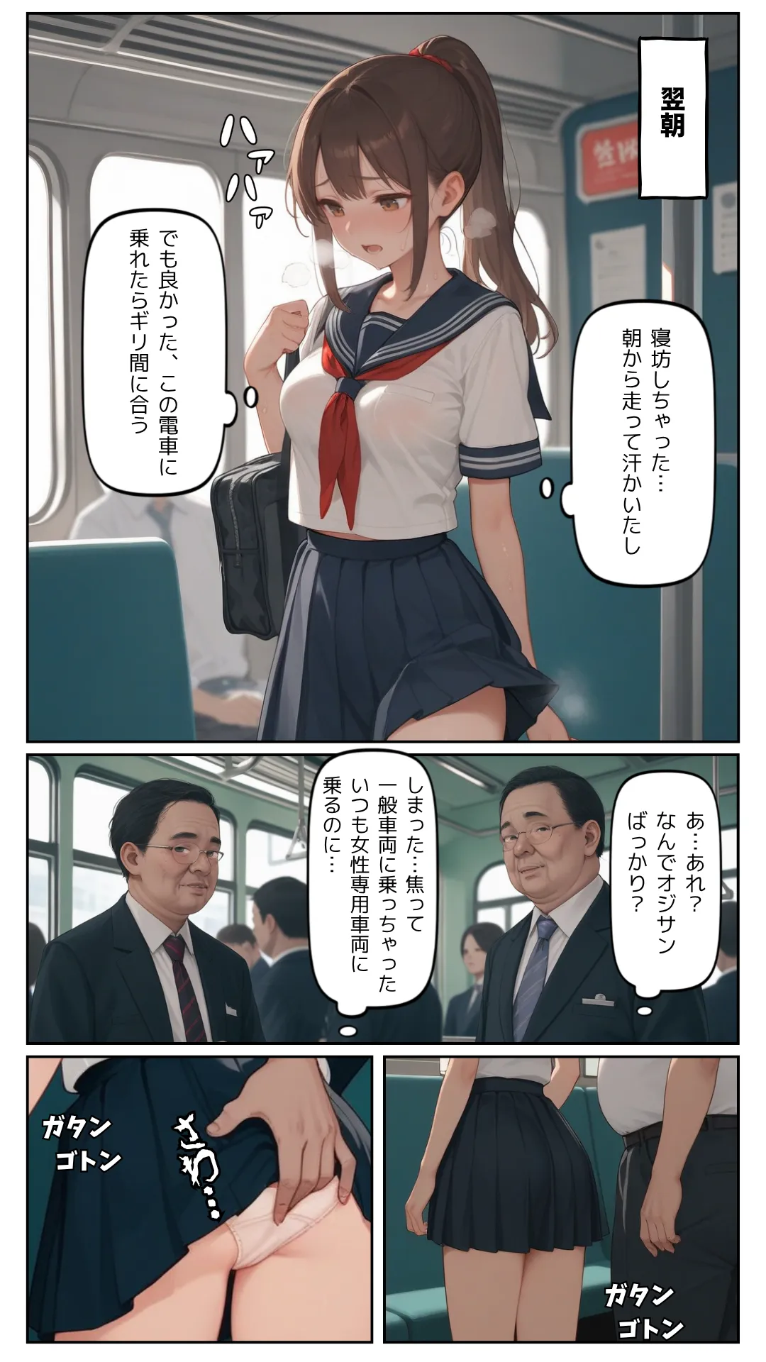 ポニテJKバイト堕ち〜ポニテ美少女、快楽に堕ちる!!〜 - 10ページ