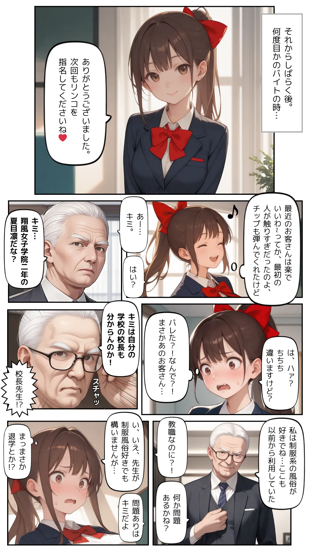 ポニテJKバイト堕ち〜ポニテ美少女、快楽に堕ちる!!〜 - 15ページ