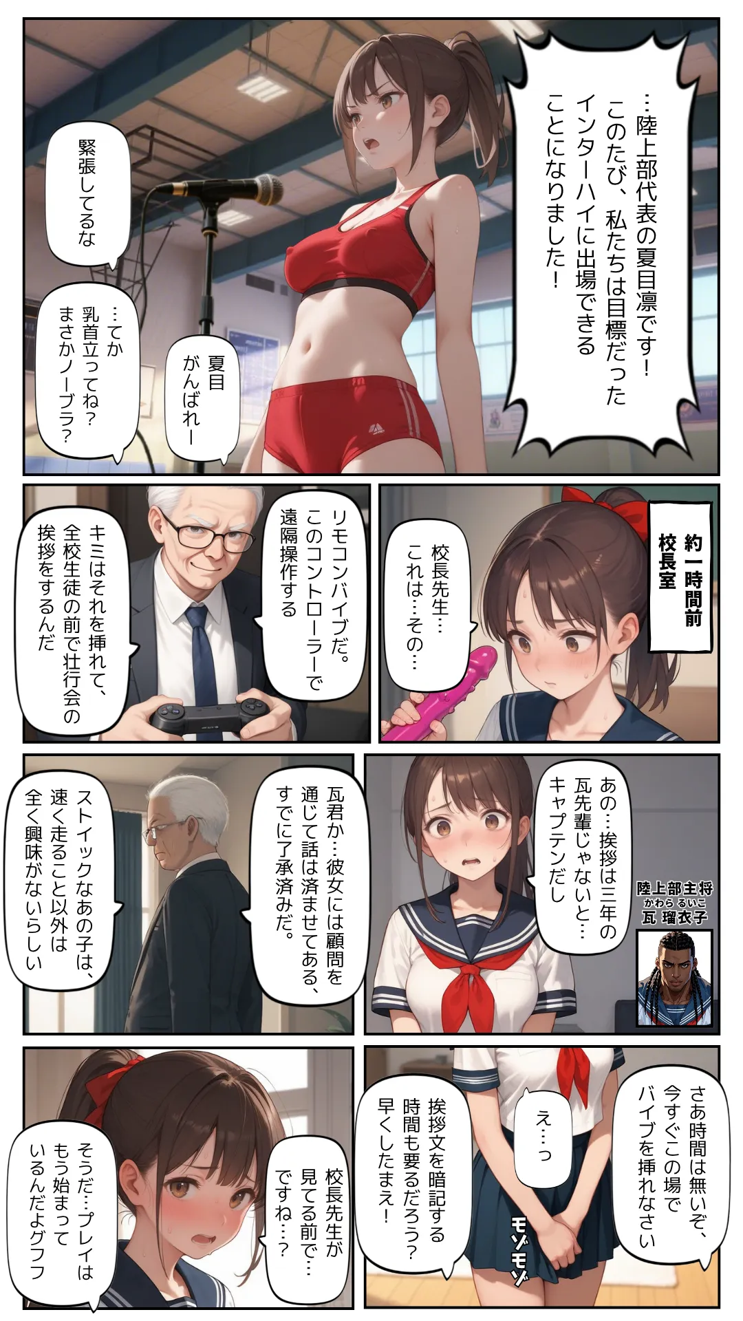 ポニテJKバイト堕ち〜ポニテ美少女、快楽に堕ちる!!〜 - 17ページ