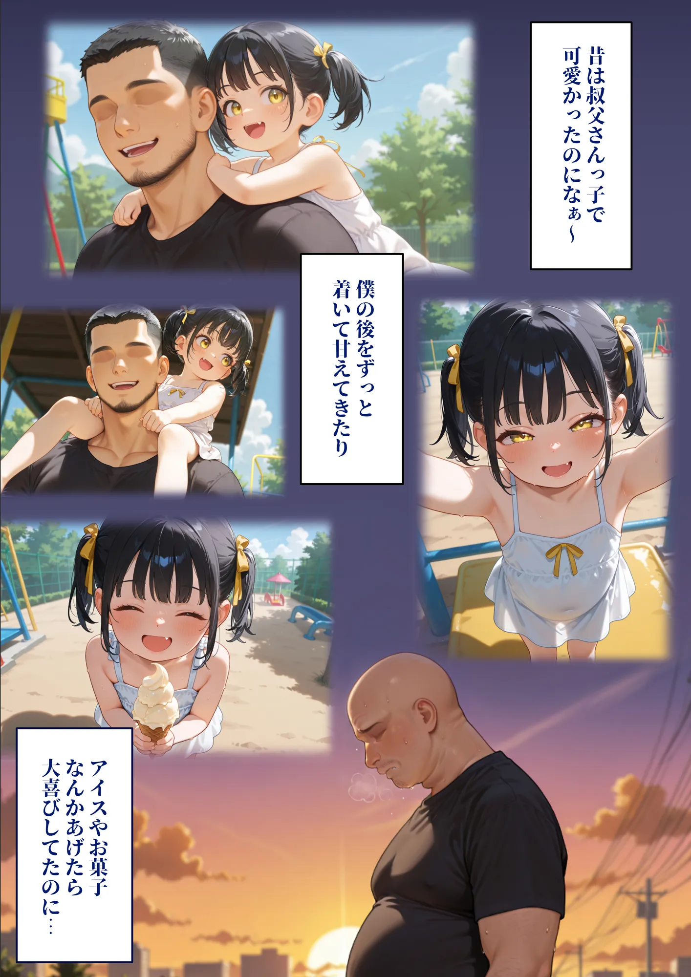 わからせ性教育〜久しぶりに会った姪っ子が生意気すぎたので、お仕置きレ◯プで「再教育」してやった〜 - 10ページ