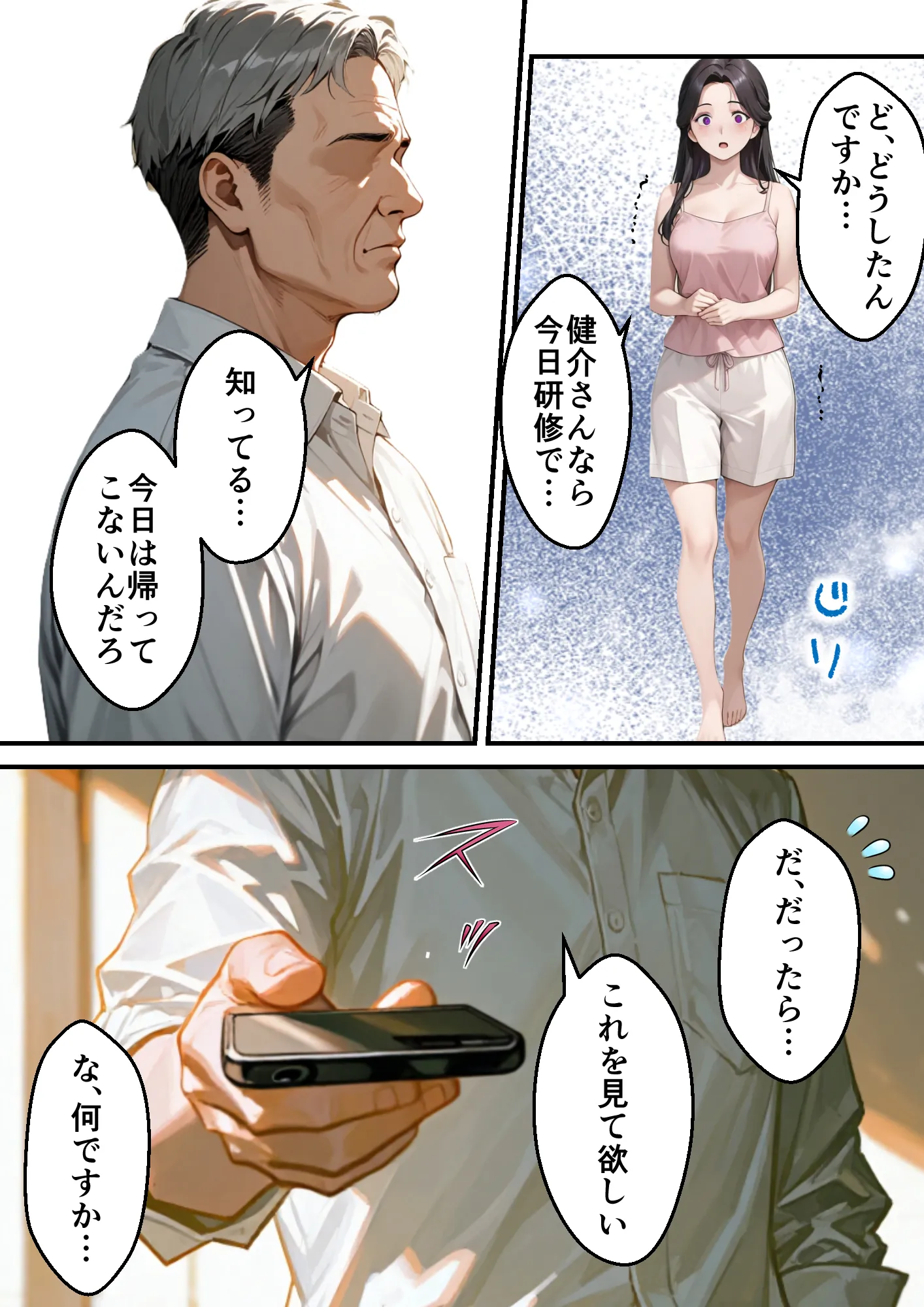 息子の嫁の巨乳で人生初パイズリすることになった義父の熱狂フル勃起 - 41ページ