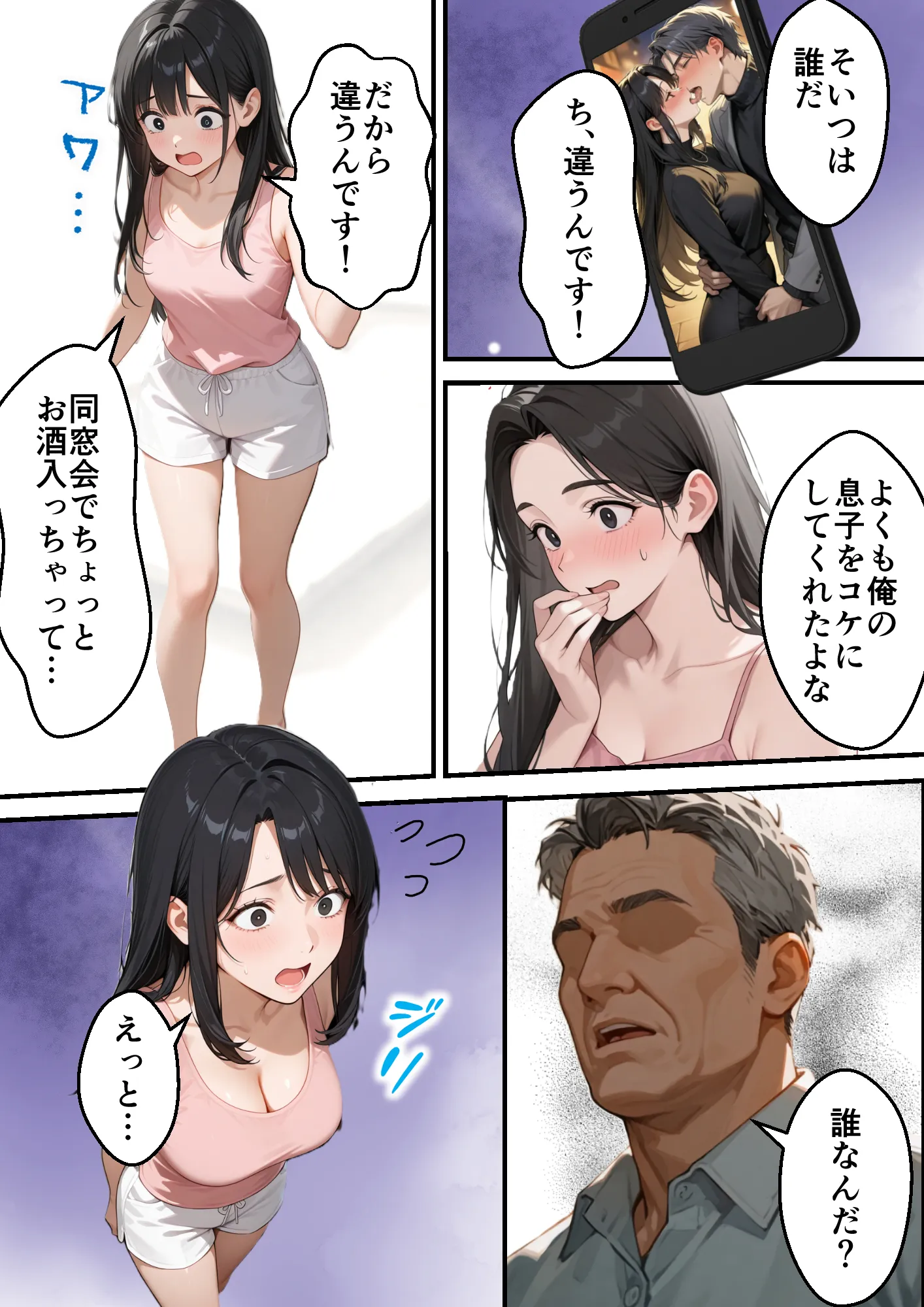 息子の嫁の巨乳で人生初パイズリすることになった義父の熱狂フル勃起 - 43ページ