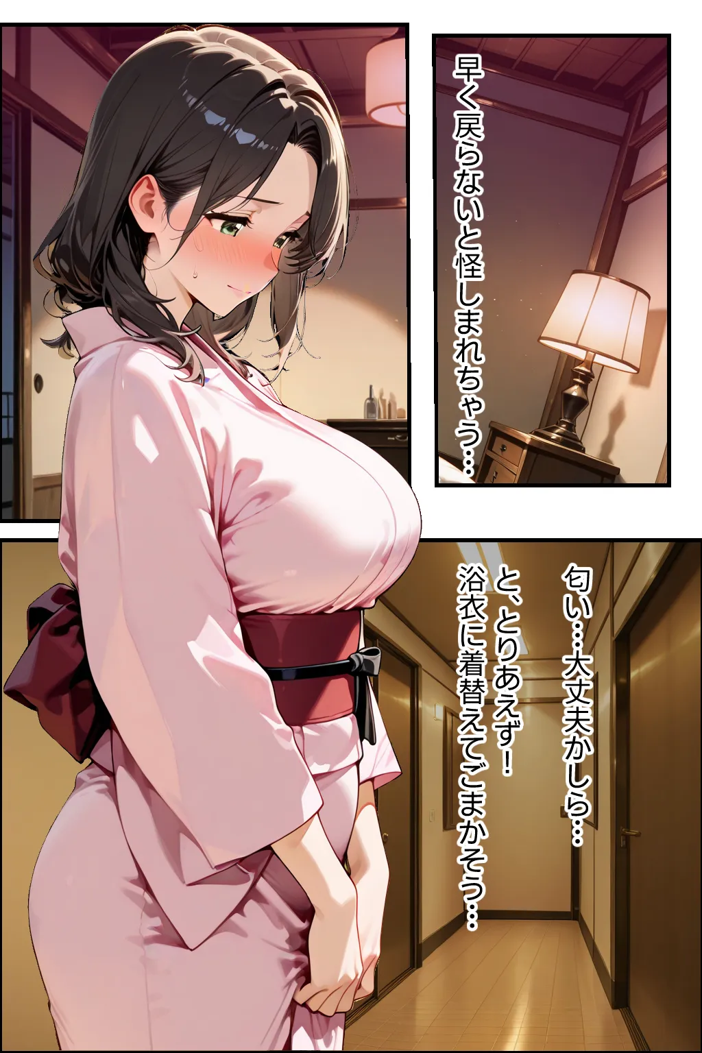 温泉旅館で妻をマッサージ師に寝取らせた話 人妻が肉欲に溺れた夜 - 38ページ