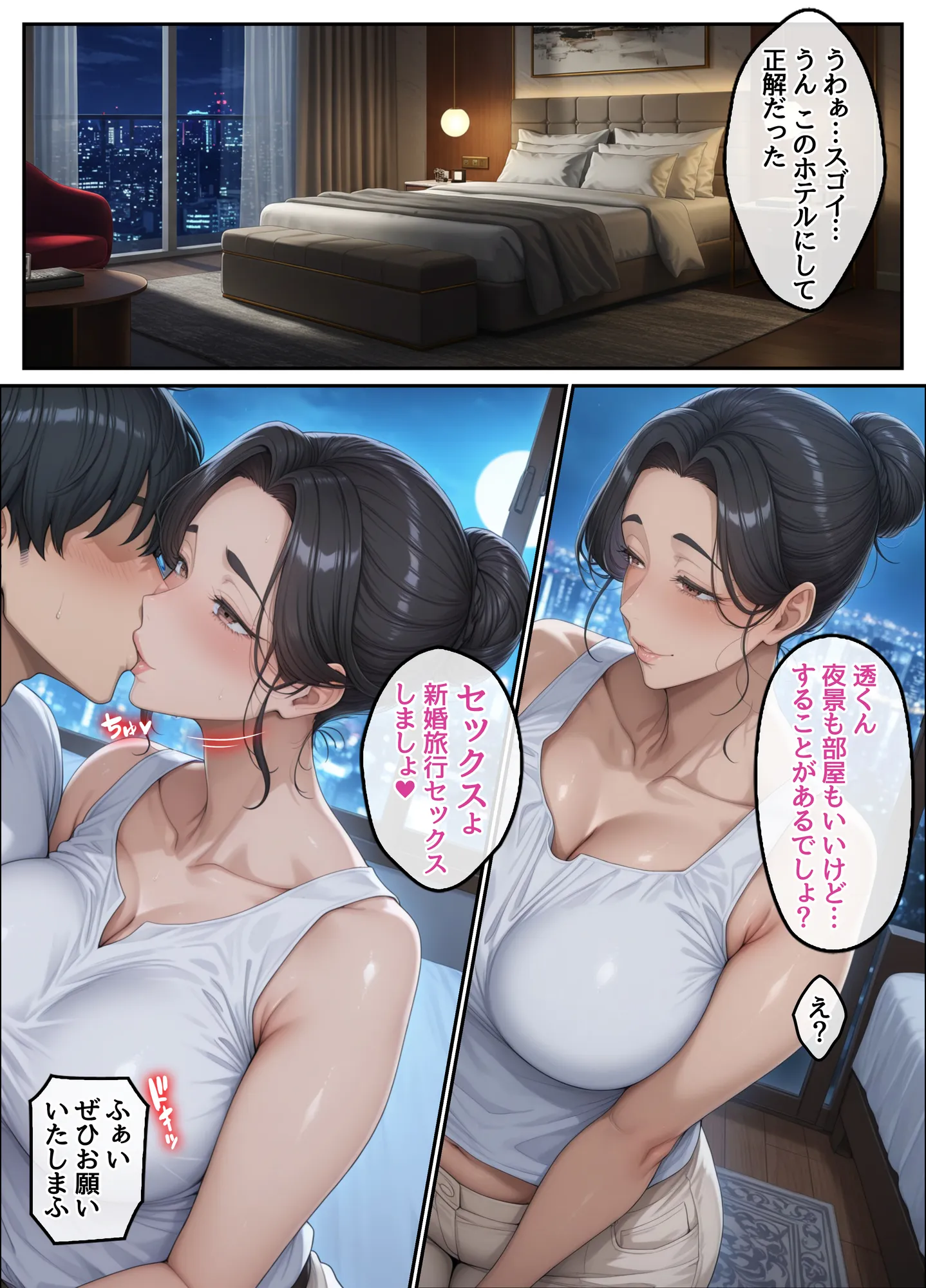 欲求不満を隠し続けてきた未亡人女将と汗だくで求め合う温泉宿の夜2 - 12ページ