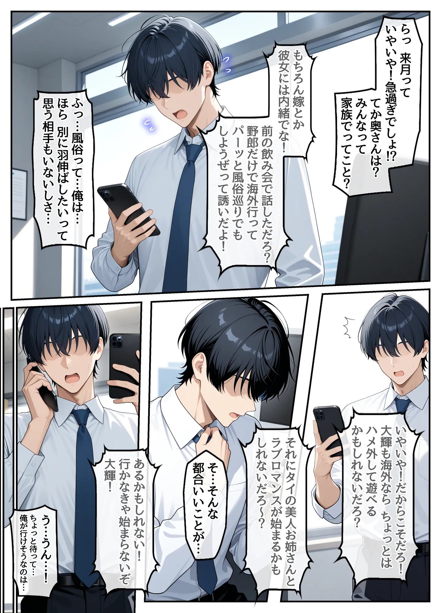 童貞の俺が海外旅行先で出会った褐色美女と国際結婚して子作りしまくる話1 - 4ページ