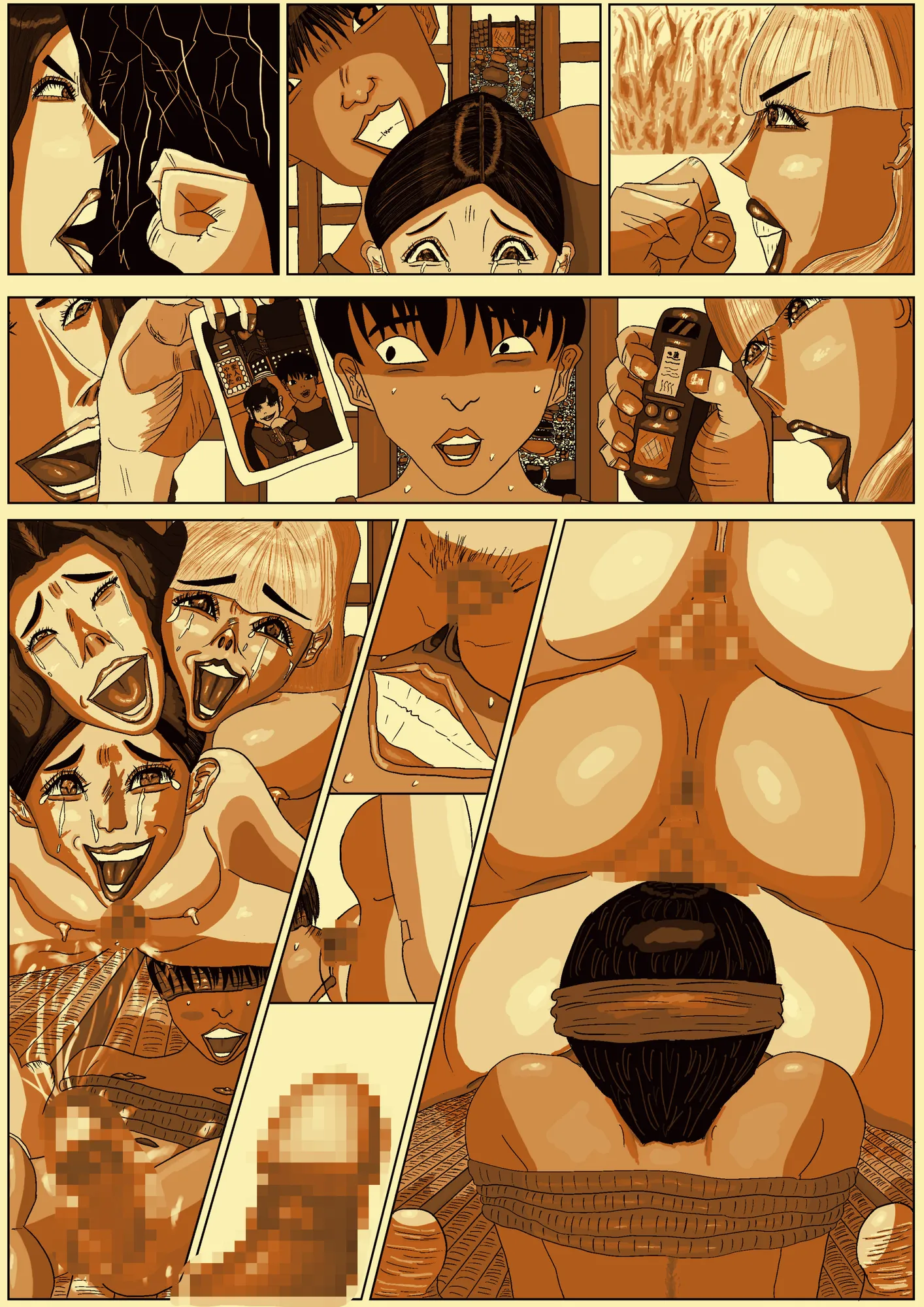 エロ投稿サイトに投稿された、悪ふざけ目的の奇畜でヤバい落書きプリクラ風投稿データ集 - 36ページ