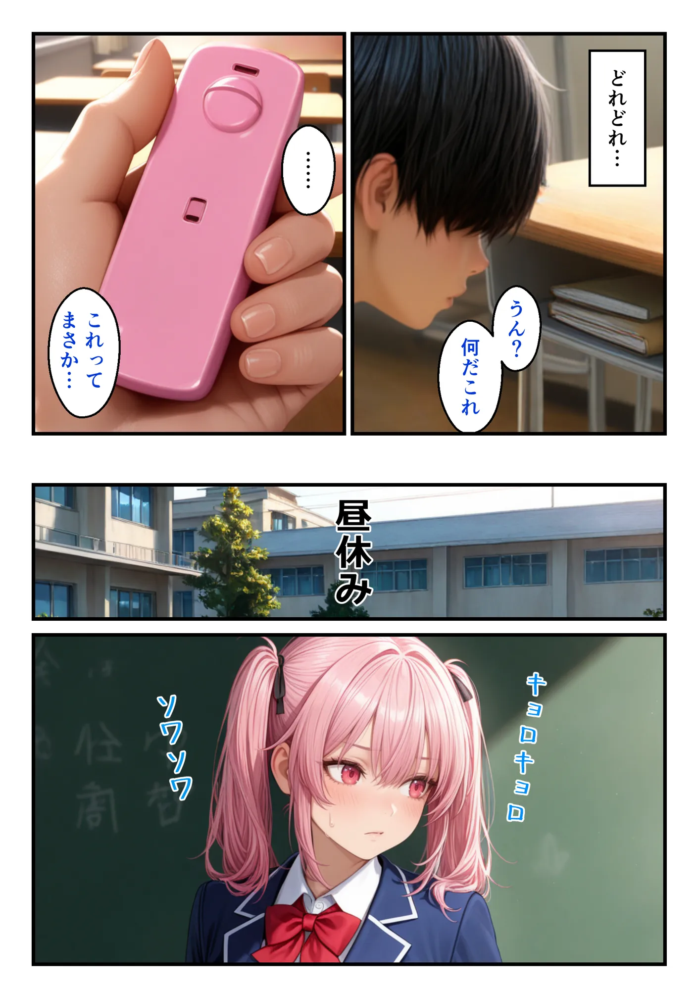 クラスの爆乳勝ち組女子を遠隔ローターで調教しメス堕ち中出し下剋上セックスした話 - 6ページ