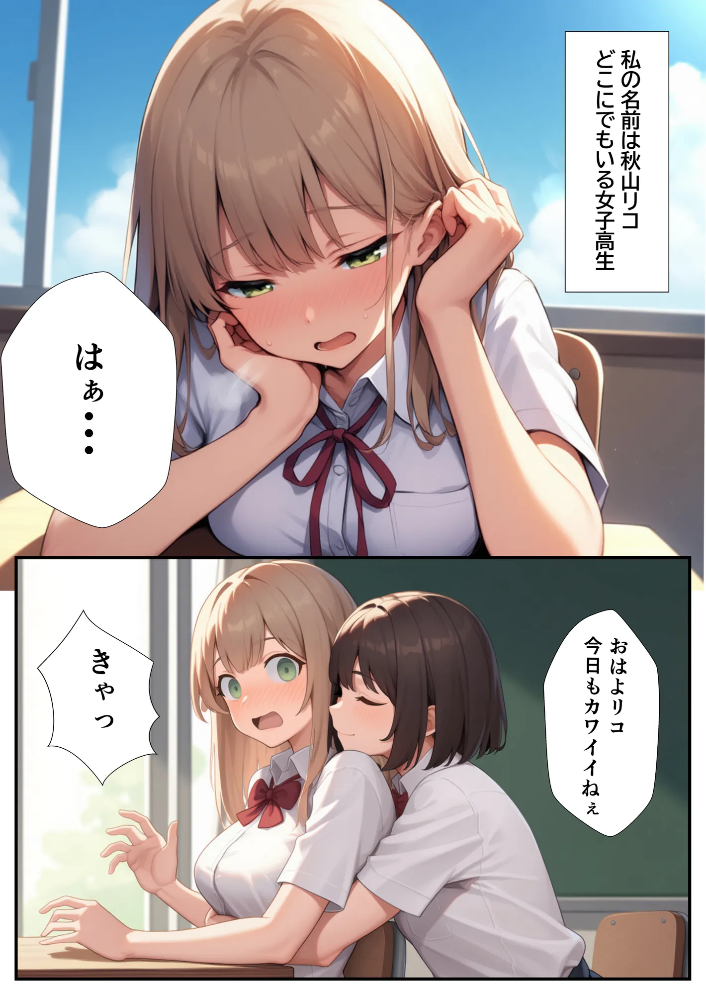 再婚相手の息子に堕とされた母娘の日替わり中出しSEX - 1ページ