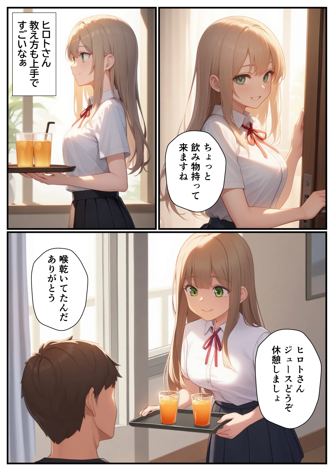 再婚相手の息子に堕とされた母娘の日替わり中出しSEX - 2ページ