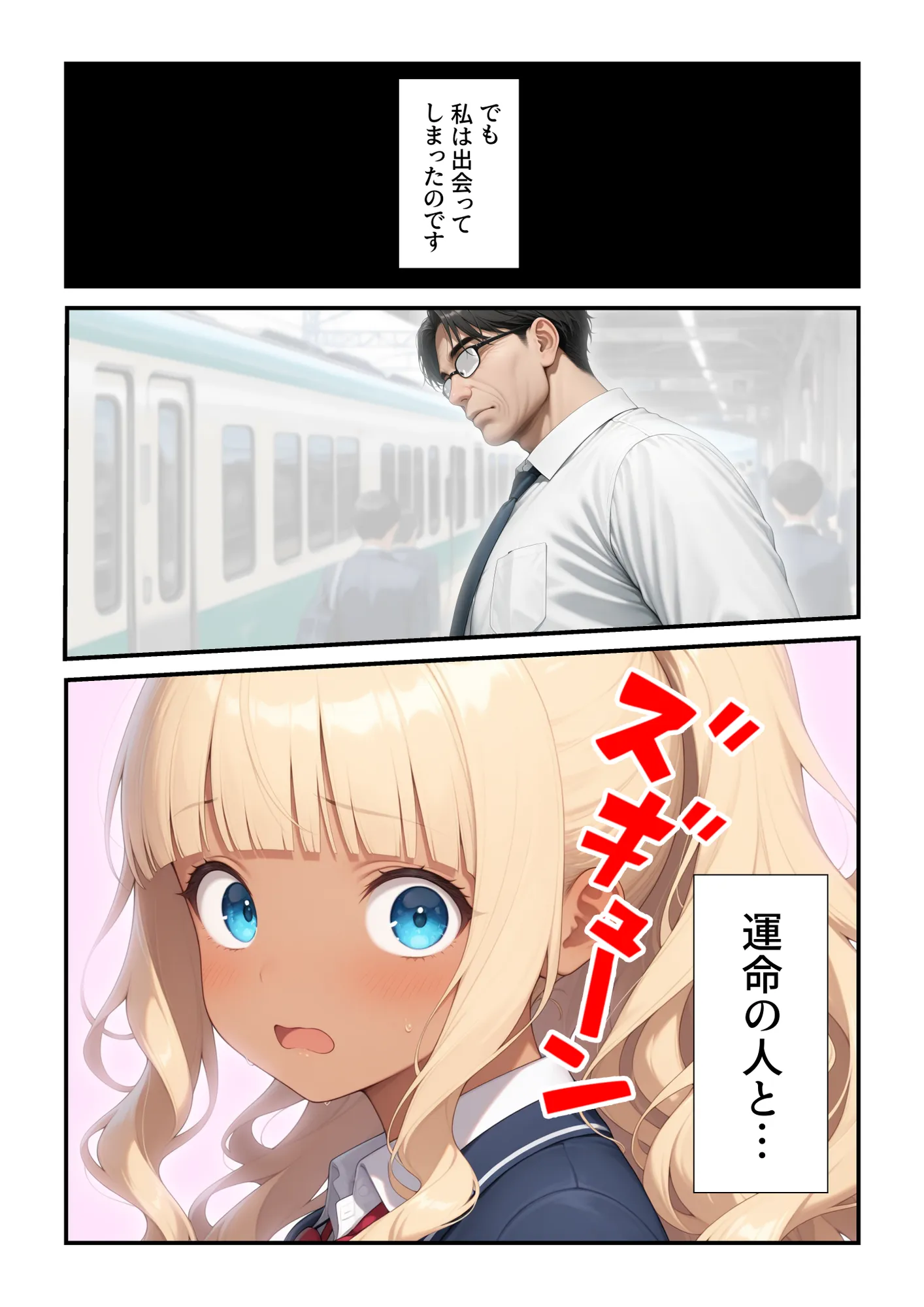 褐色お嬢様3穴調教〜私、オジサマじゃないと駄目なんです - 3ページ