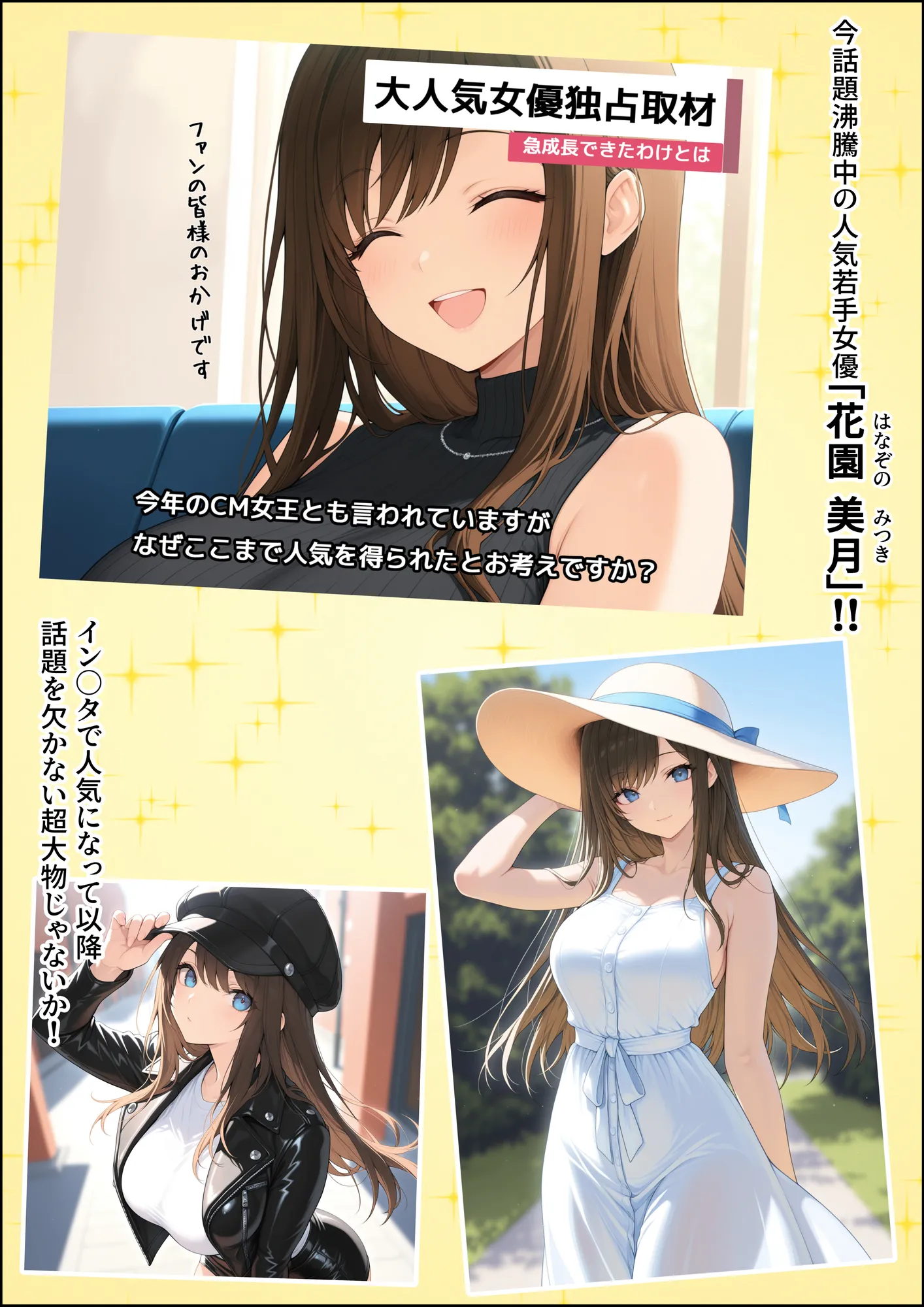 一獲千女〜女が当たる宝くじで一等を当てた男〜【人気若手女優編】 - 3ページ