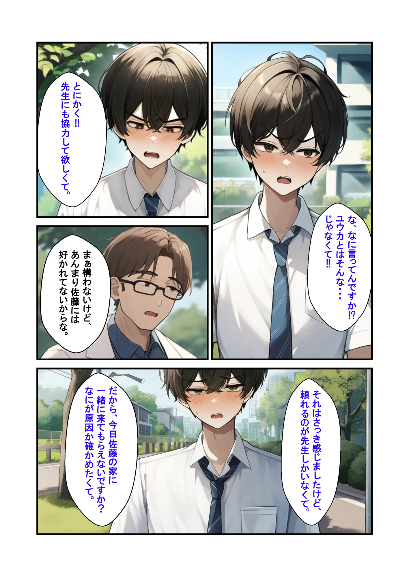 優しい彼氏の相談から寝取りSEX〜生徒会女子から何度もお代わりされるスゴテク教師〜 - 8ページ