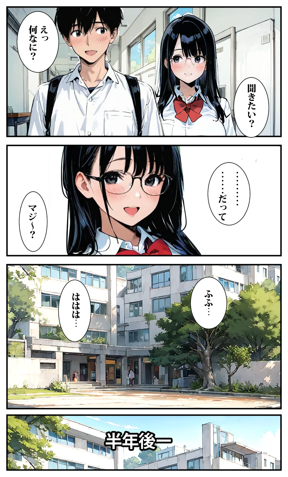 幼なじみの彼氏と入れ替わったら丁度セックスするとこだった - 2ページ