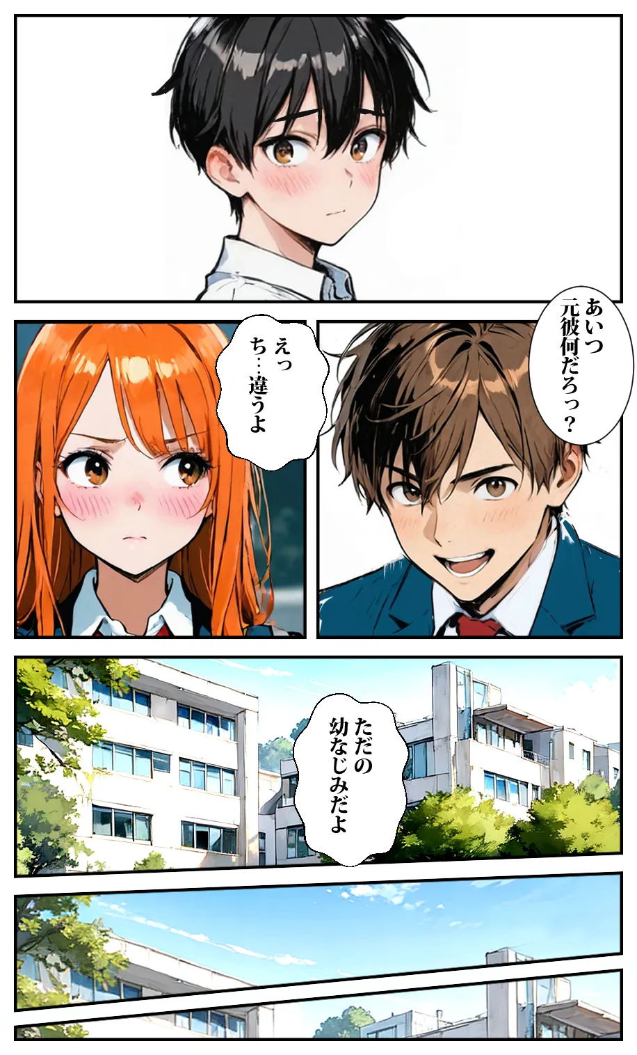 幼なじみの彼氏と入れ替わったら丁度セックスするとこだった - 4ページ