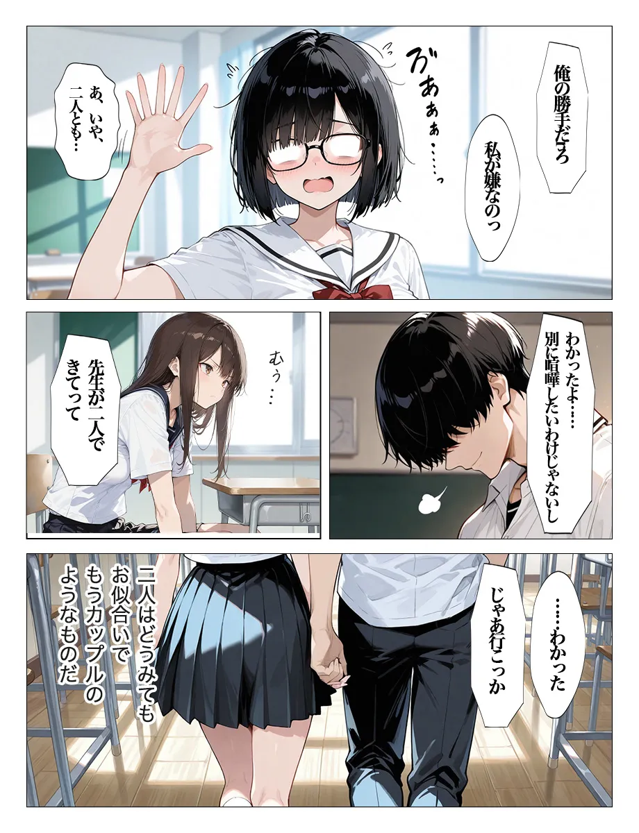 インキャのエロ動画配信がクラスの男子にばれちゃいました - 3ページ