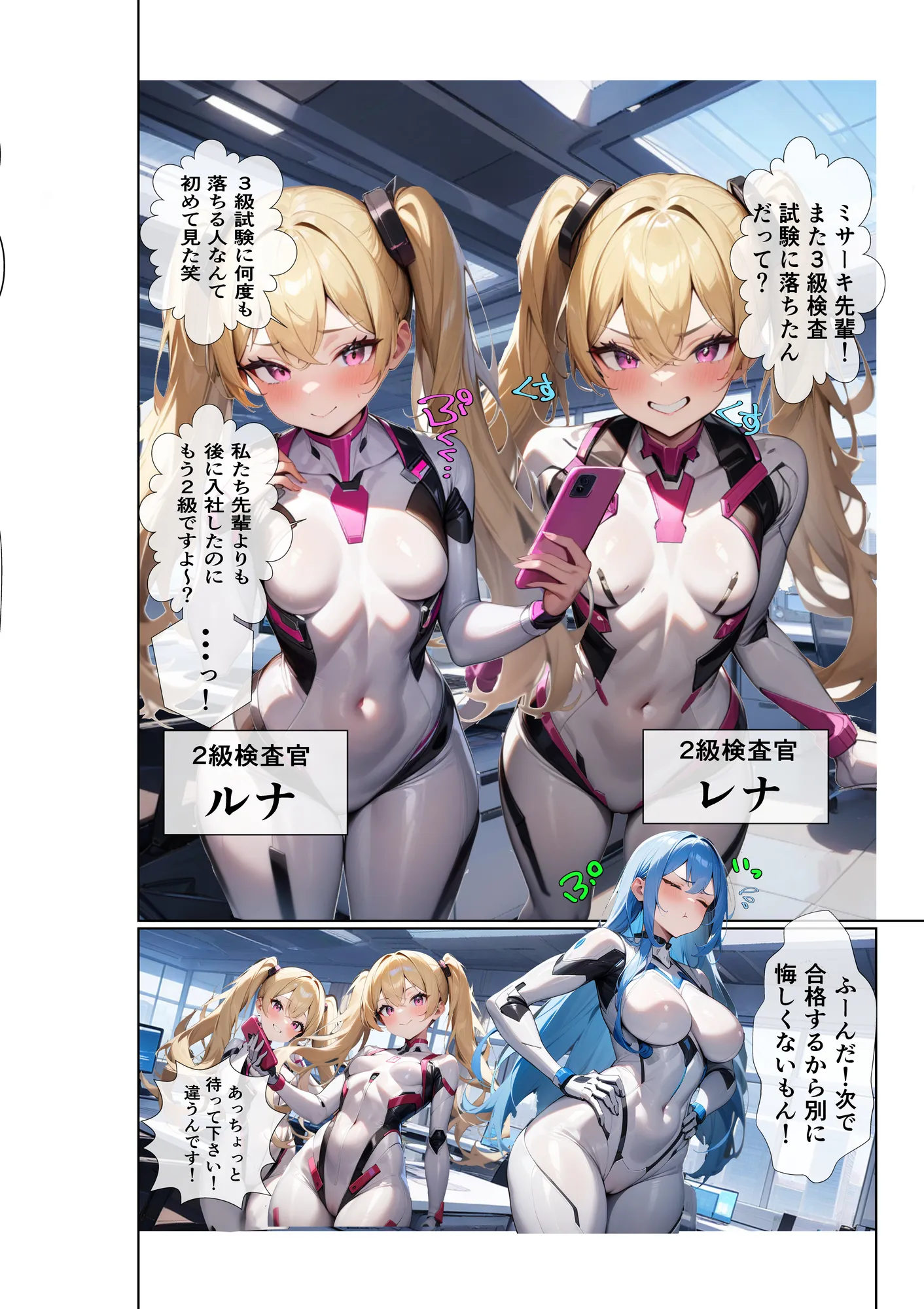 【検査官シリーズ総集編】全3作品+追加エピソード「肛姦ふたなり検査官(テスター)、ミサキ」収録) - 13ページ