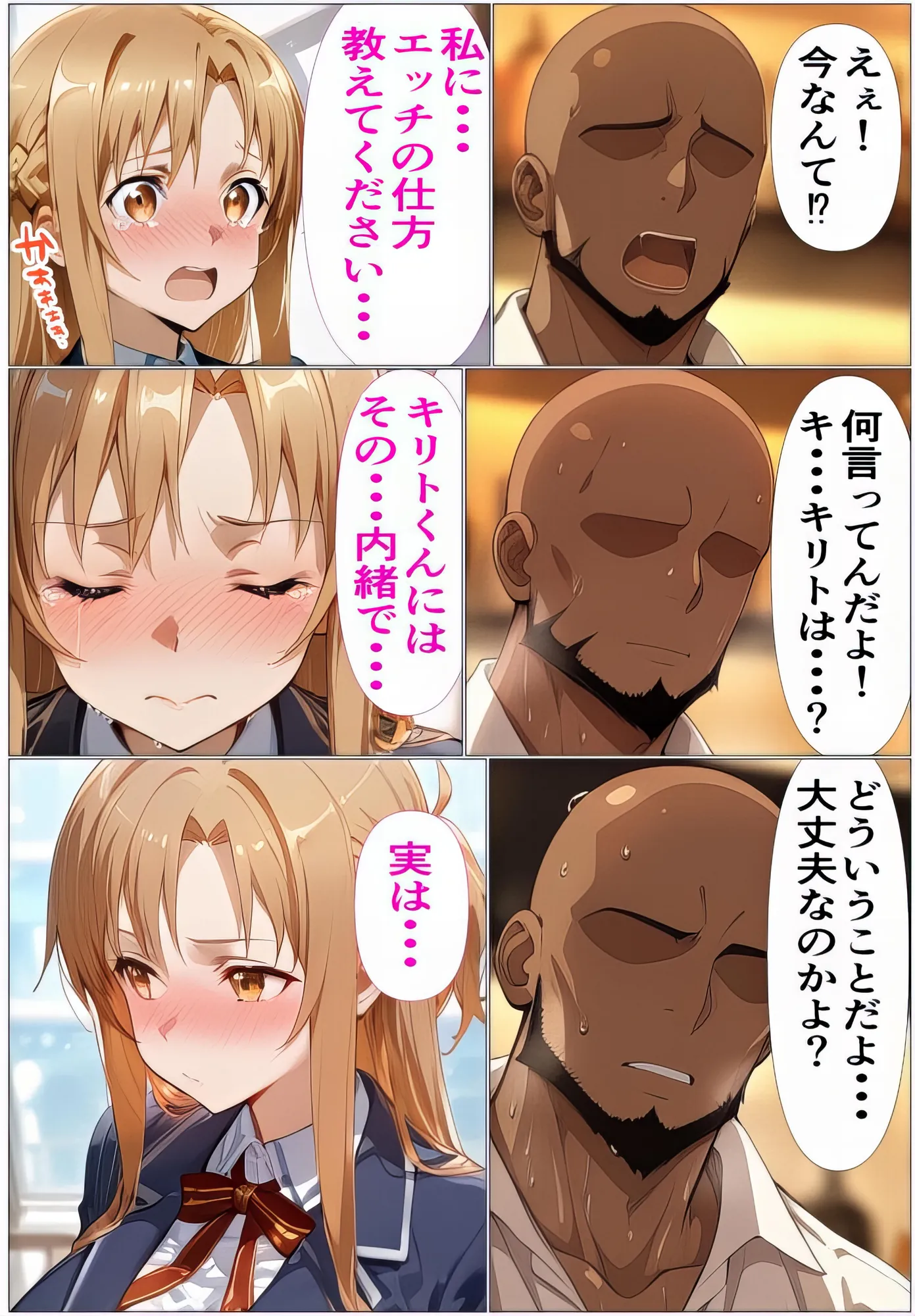 黒の剣士の三角関係3〜ログアウト不可!快楽のレベル上げ〜 - 3ページ