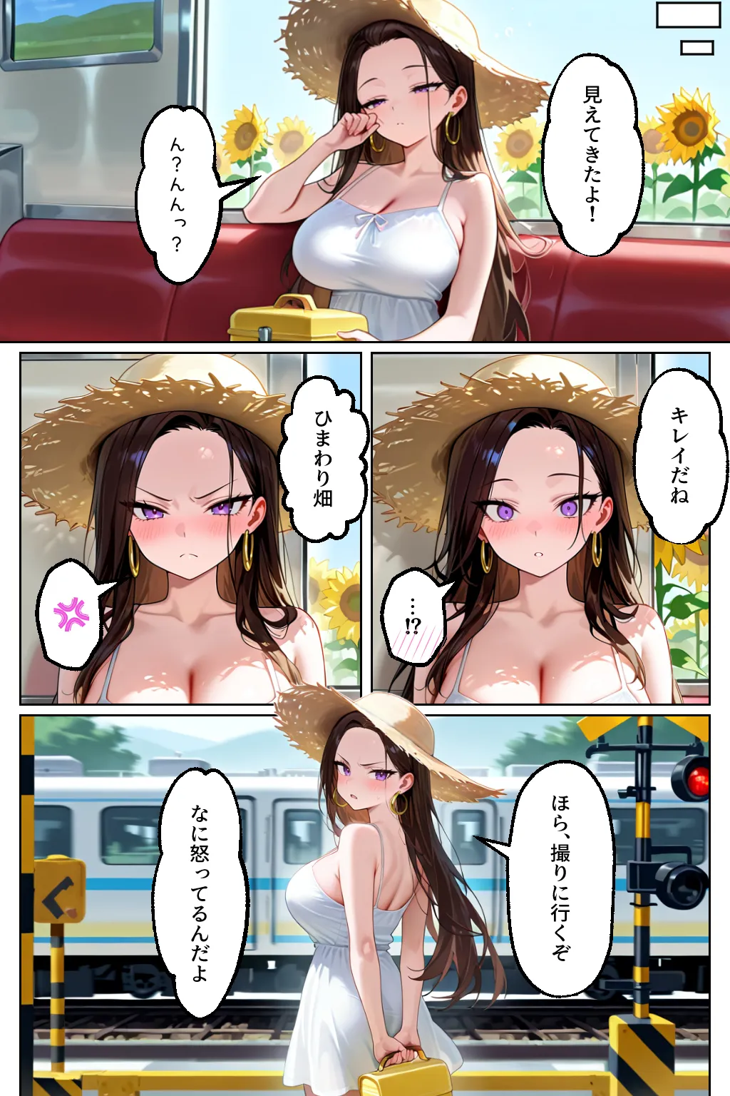 強気だけど実はチョロすぎる幼馴染ギャルー夏休み編ー - 34ページ