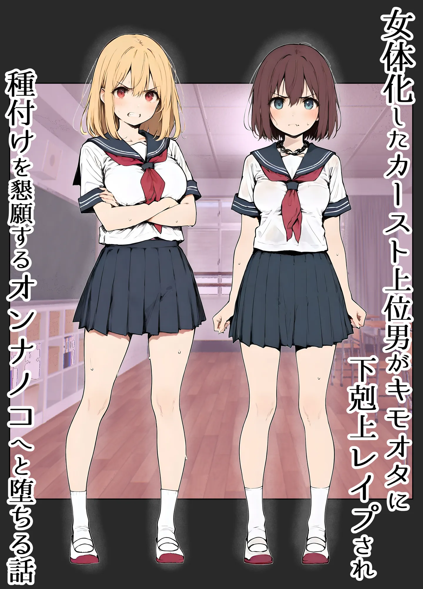 女体化したカースト上位男がキモオタに下剋上レ●プされ種付けを懇願するオンナノコへと堕ちる話 - 5ページ