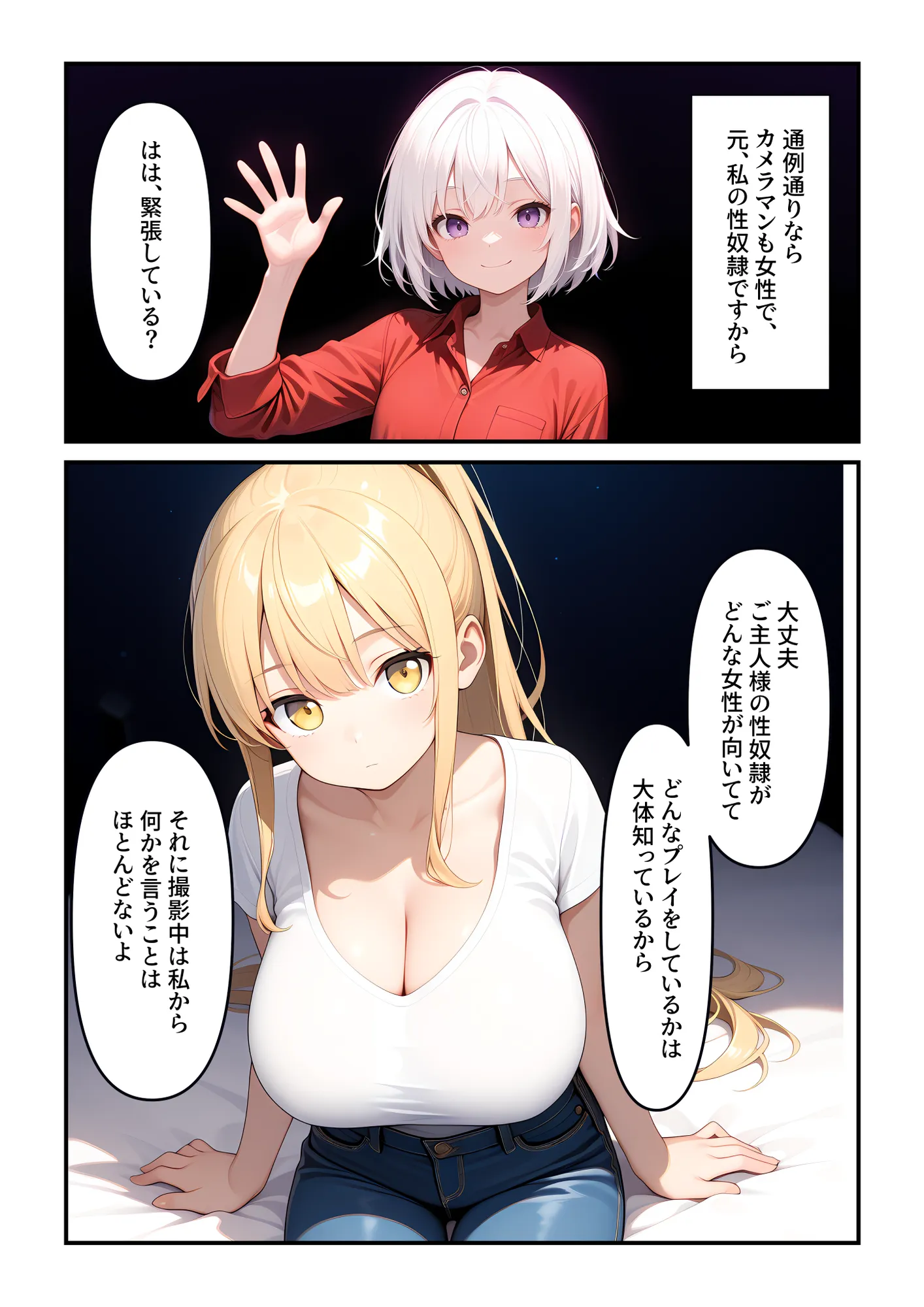 ブロンド巨乳ラブラブアナル撮影会〜ご主人様大好き - 5ページ