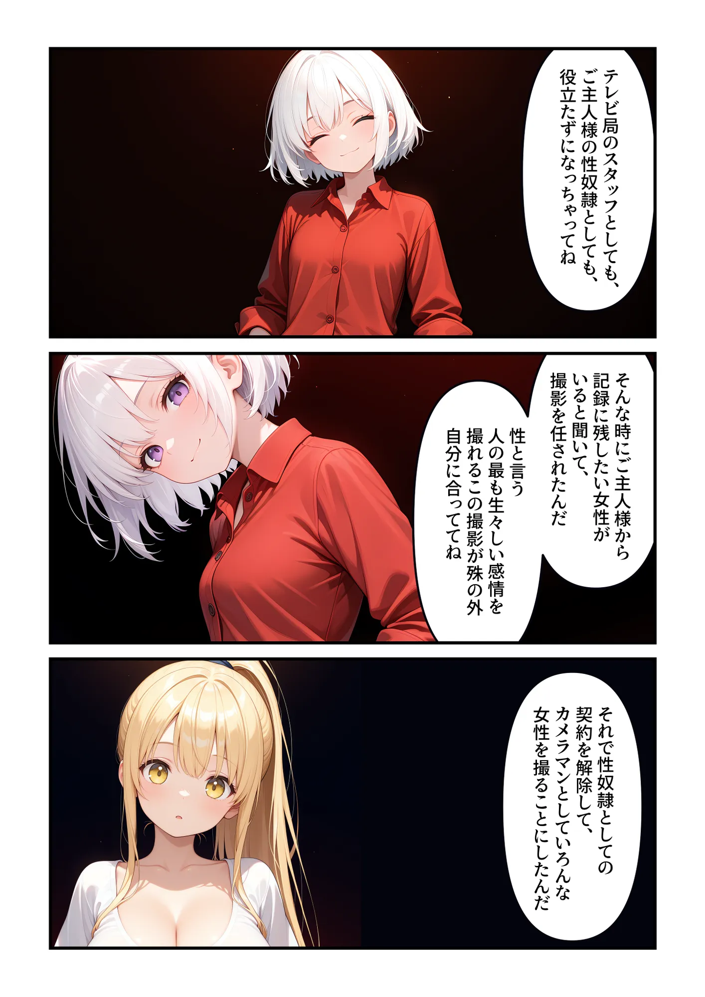 ブロンド巨乳ラブラブアナル撮影会〜ご主人様大好き - 7ページ