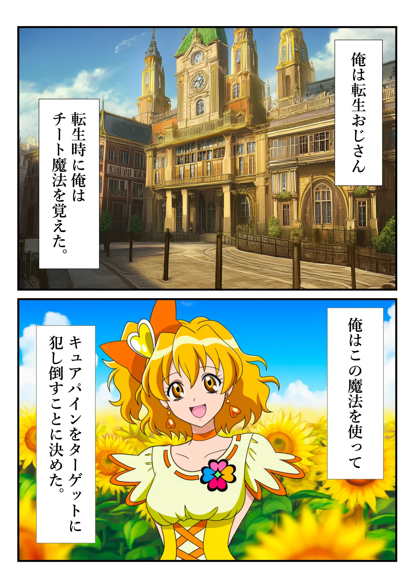 俺だけ使えるチート魔法でパインを犯し倒す件 - 1ページ