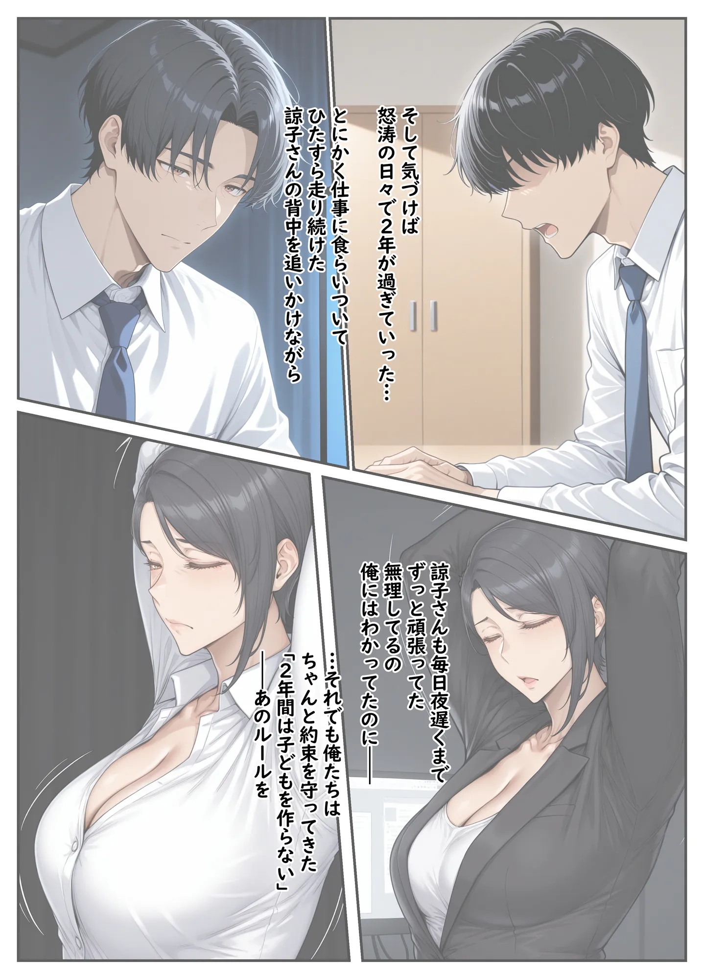 指名したソープ嬢がまさかの女上司だった件2 - 6ページ