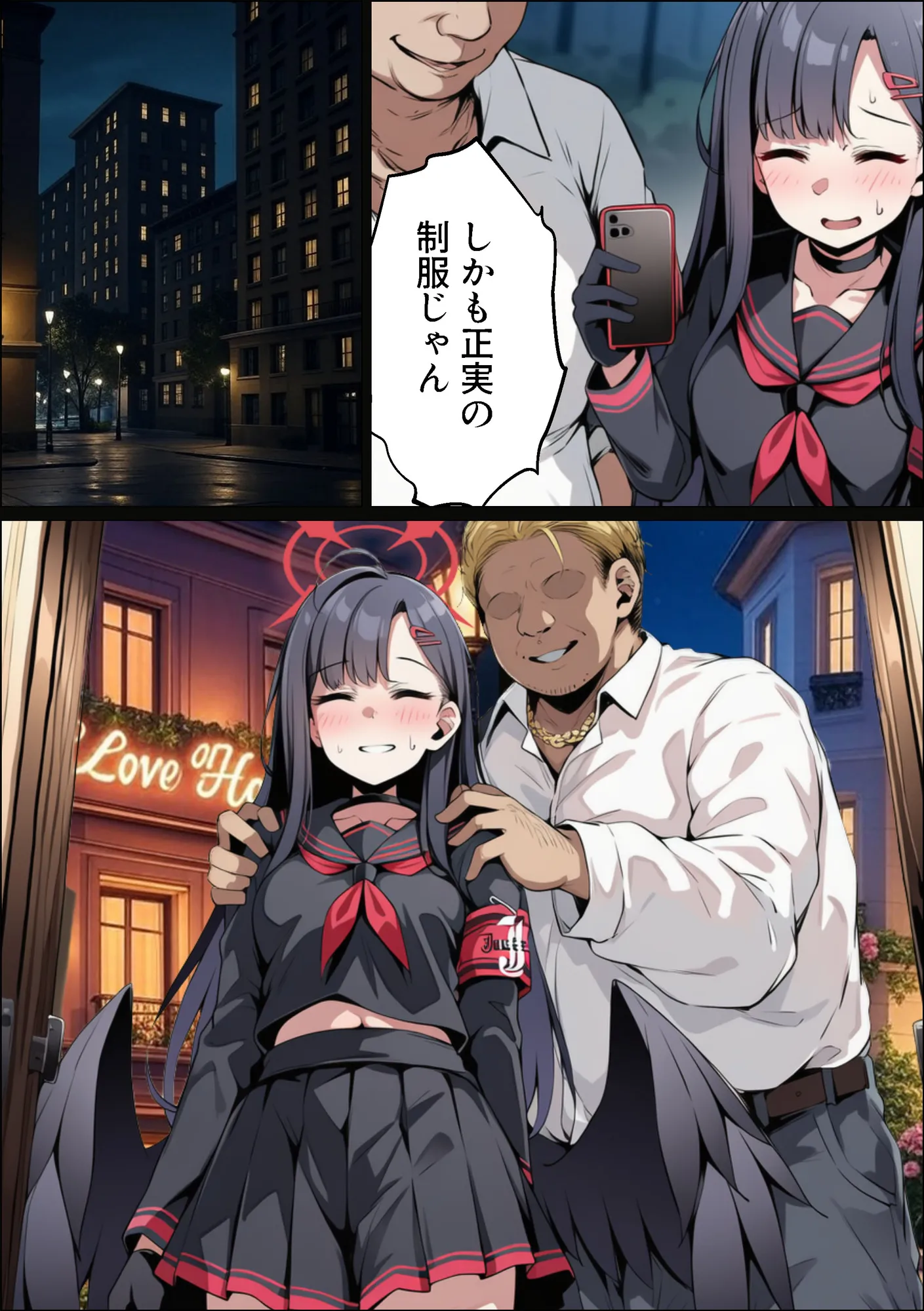 正義実現委員会の才女がパパ活おじさんに寝取られる話 - 5ページ