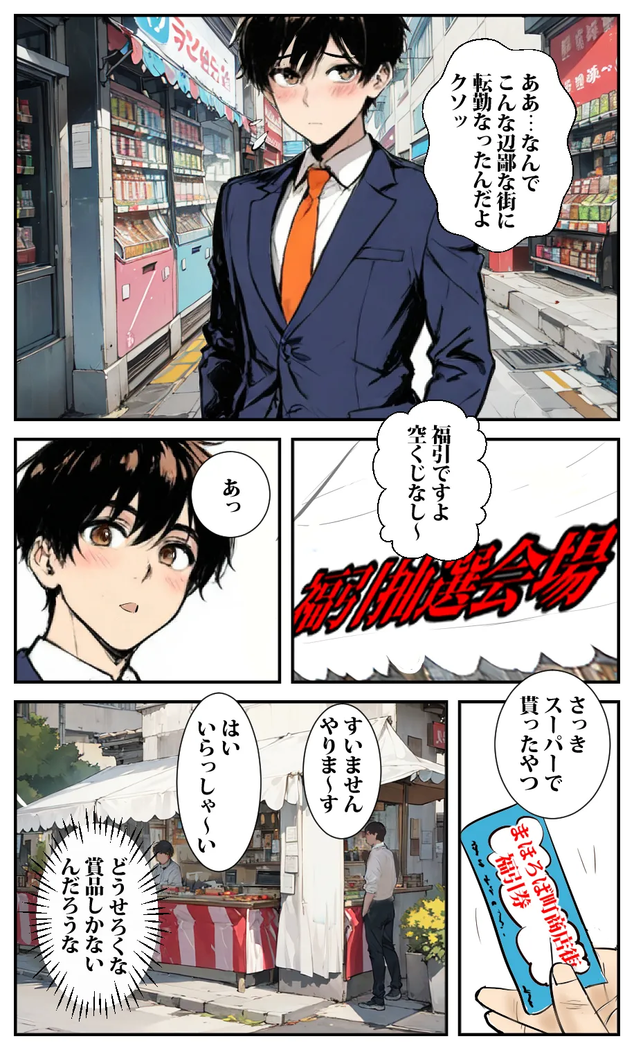 商店街の福引き引いたら人妻が当たった - 8ページ