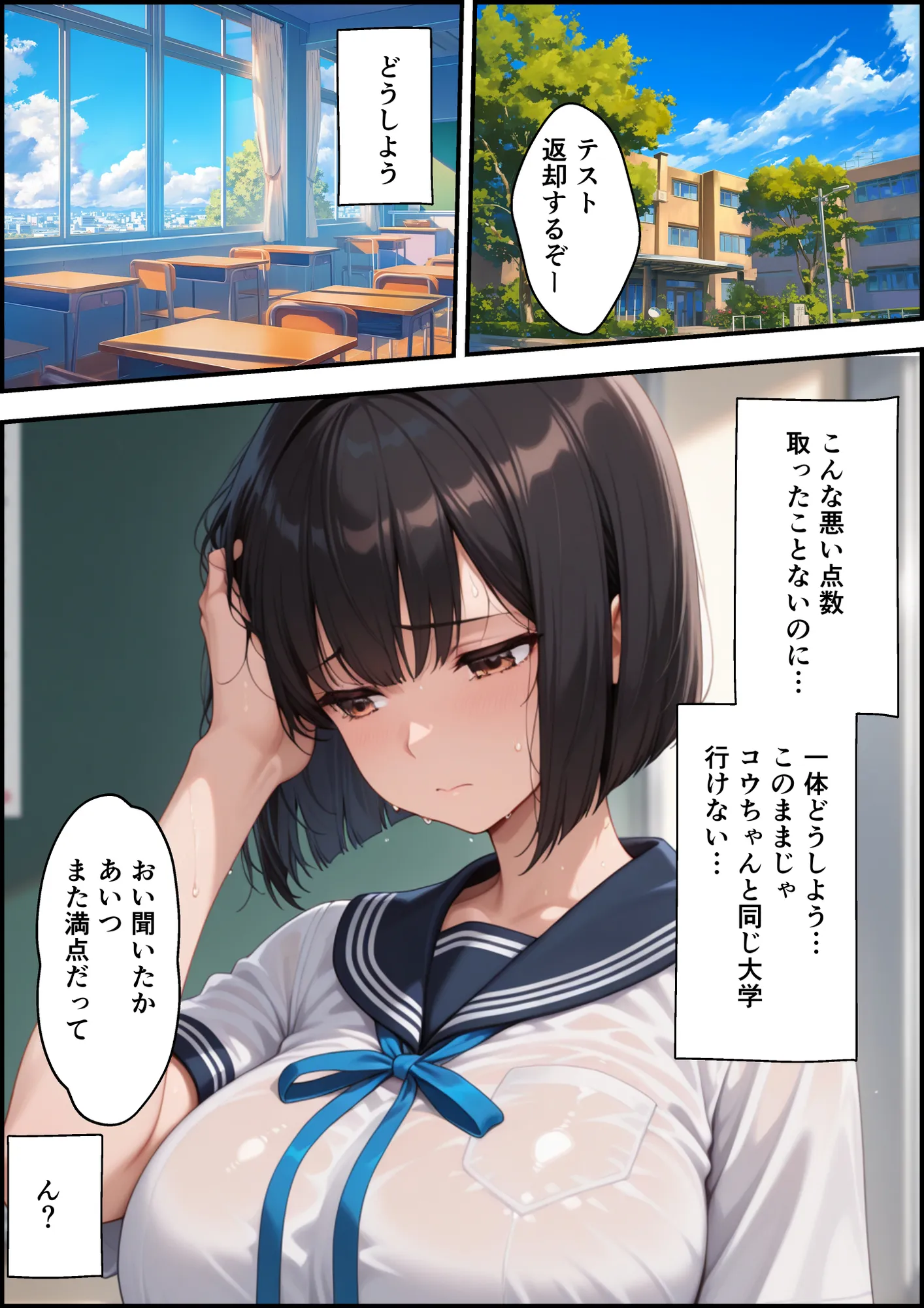 ボクを守るために不良の性奴●になっても絶対に堕ちないカノジョ3 - 17ページ