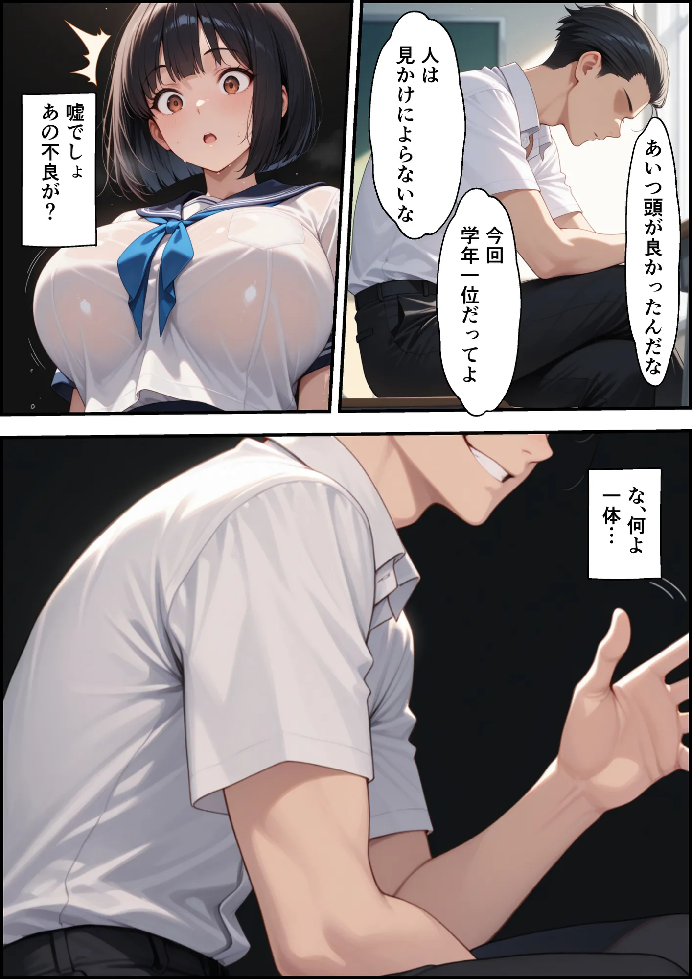 ボクを守るために不良の性奴●になっても絶対に堕ちないカノジョ3 - 18ページ