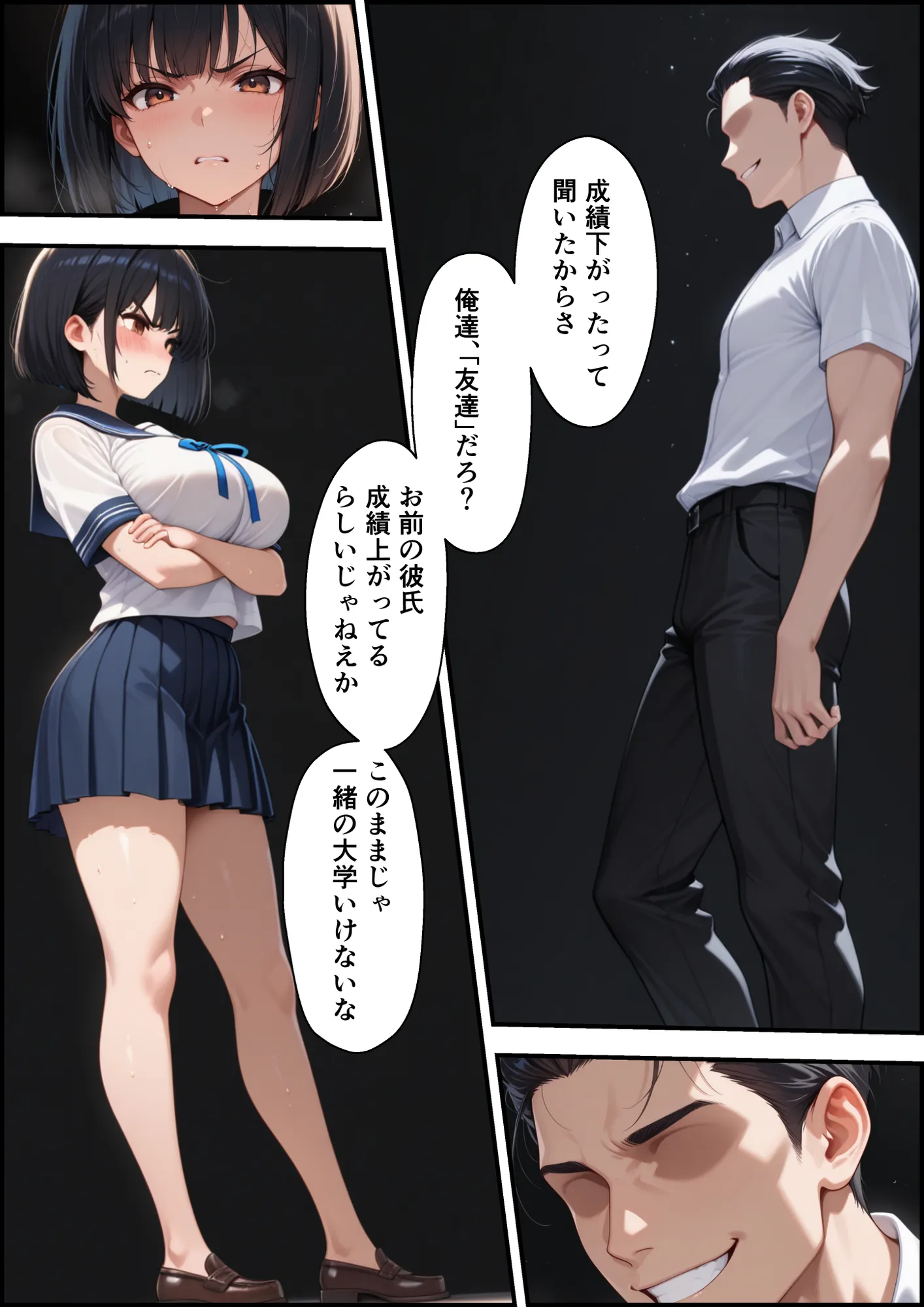 ボクを守るために不良の性奴●になっても絶対に堕ちないカノジョ3 - 20ページ