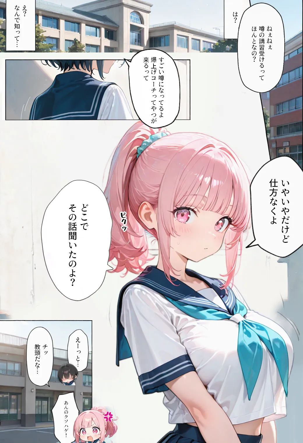 生意気水泳ガール 特別指導 - 1ページ