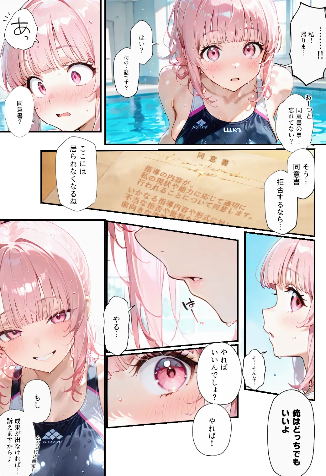 生意気水泳ガール 特別指導 - 6ページ