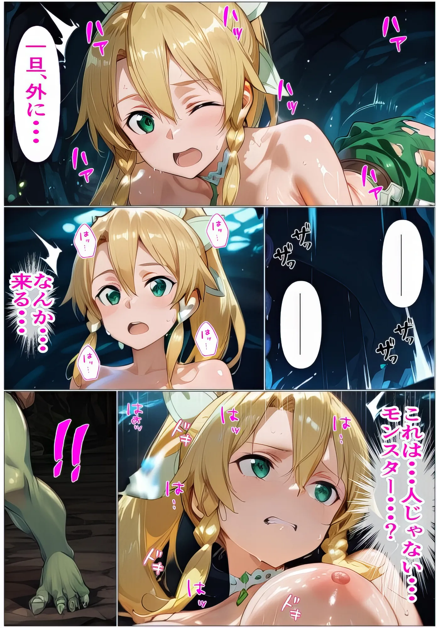 黒の剣士の三角関係4〜ゴブリンと触手の肉穴拡張・絶頂地獄〜 - 31ページ