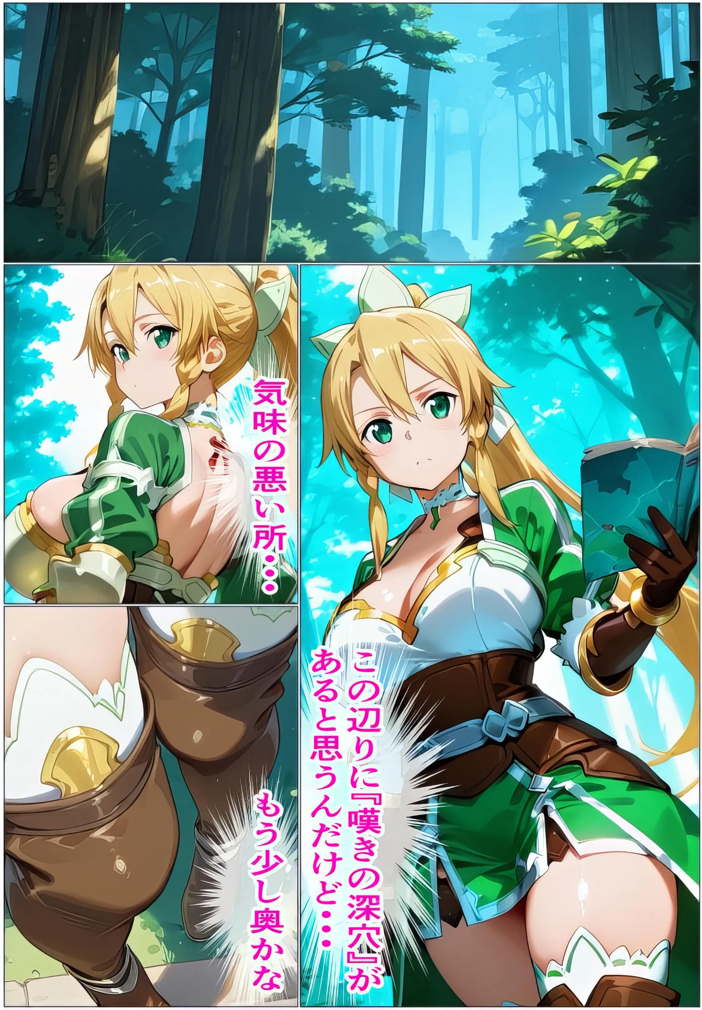 黒の剣士の三角関係4〜ゴブリンと触手の肉穴拡張・絶頂地獄〜 - 40ページ