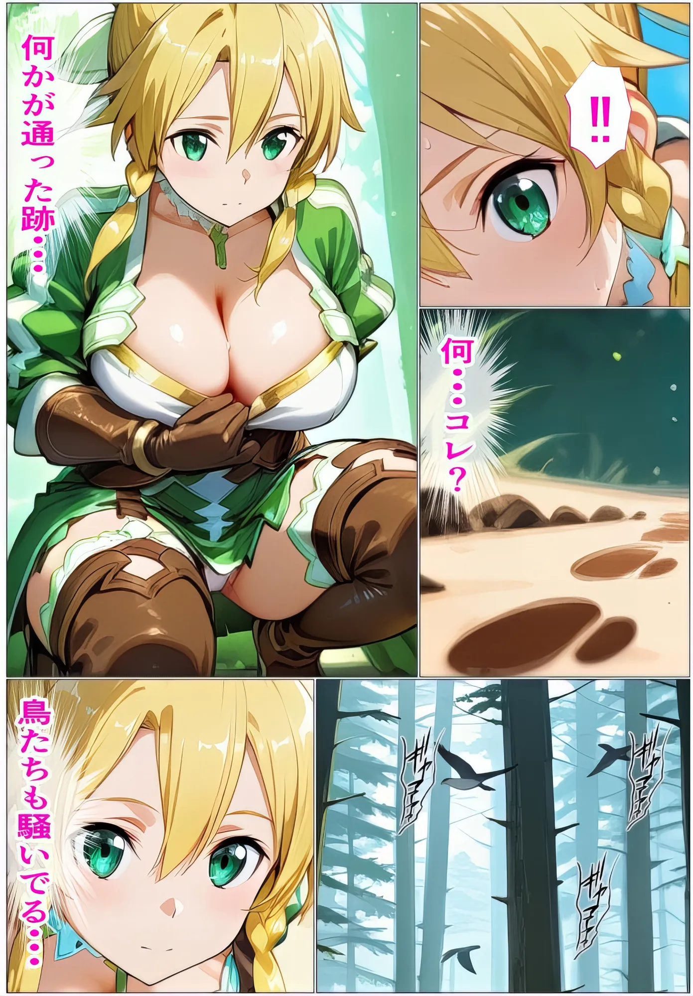 黒の剣士の三角関係4〜ゴブリンと触手の肉穴拡張・絶頂地獄〜 - 41ページ