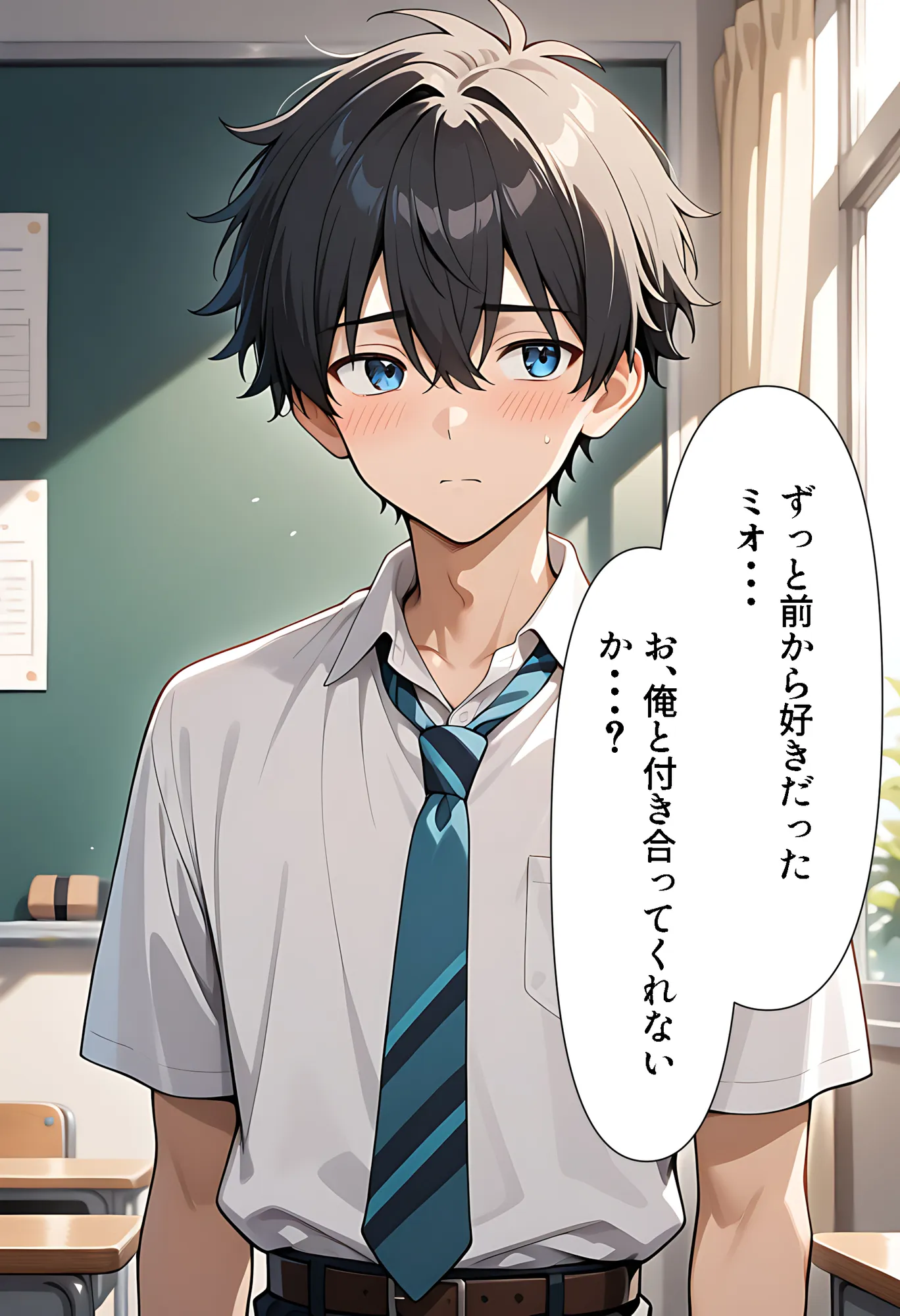 彼氏とご無沙汰で欲求不満な時に襲われた金髪巨乳彼女 - 1ページ