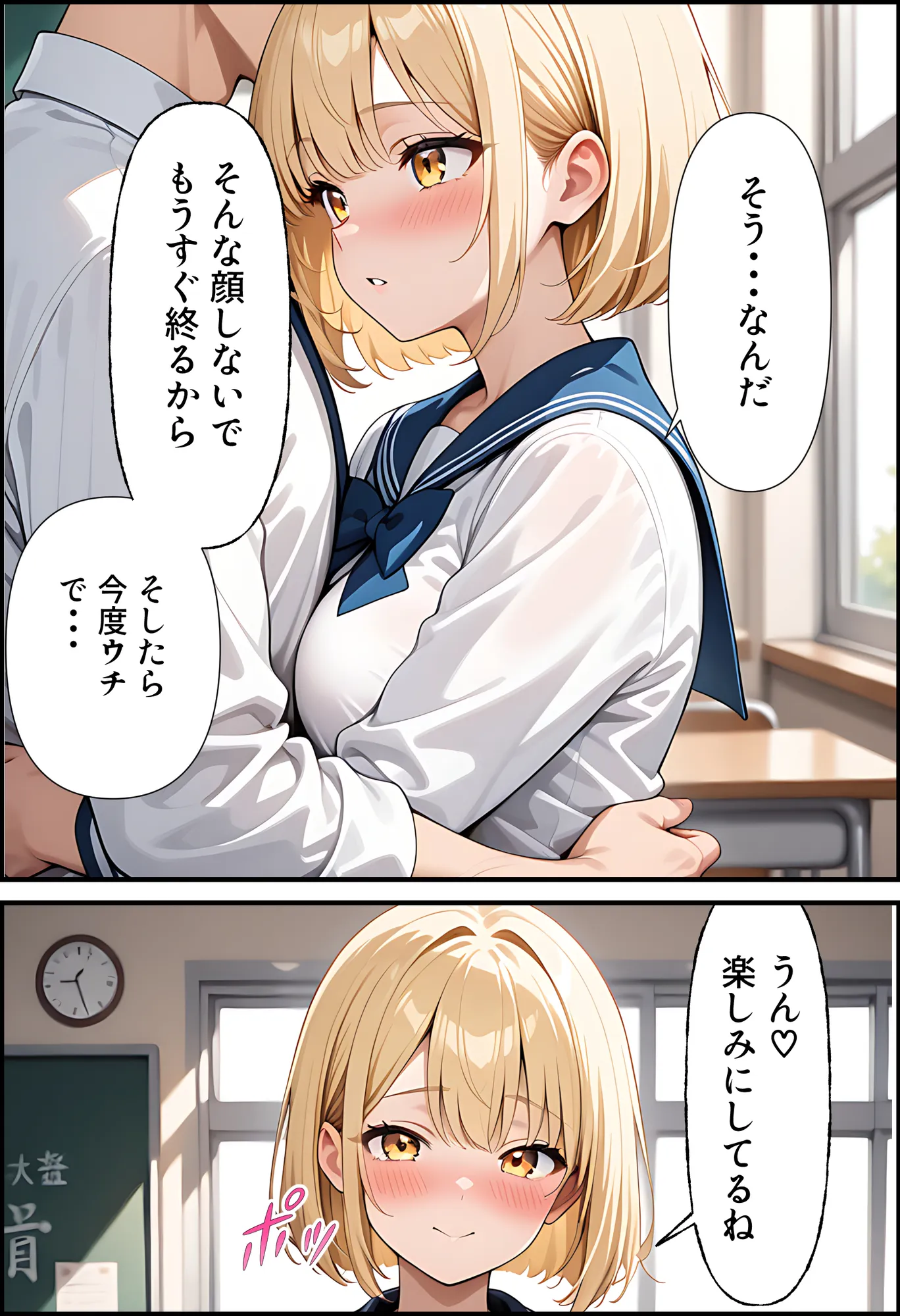 彼氏とご無沙汰で欲求不満な時に襲われた金髪巨乳彼女 - 5ページ