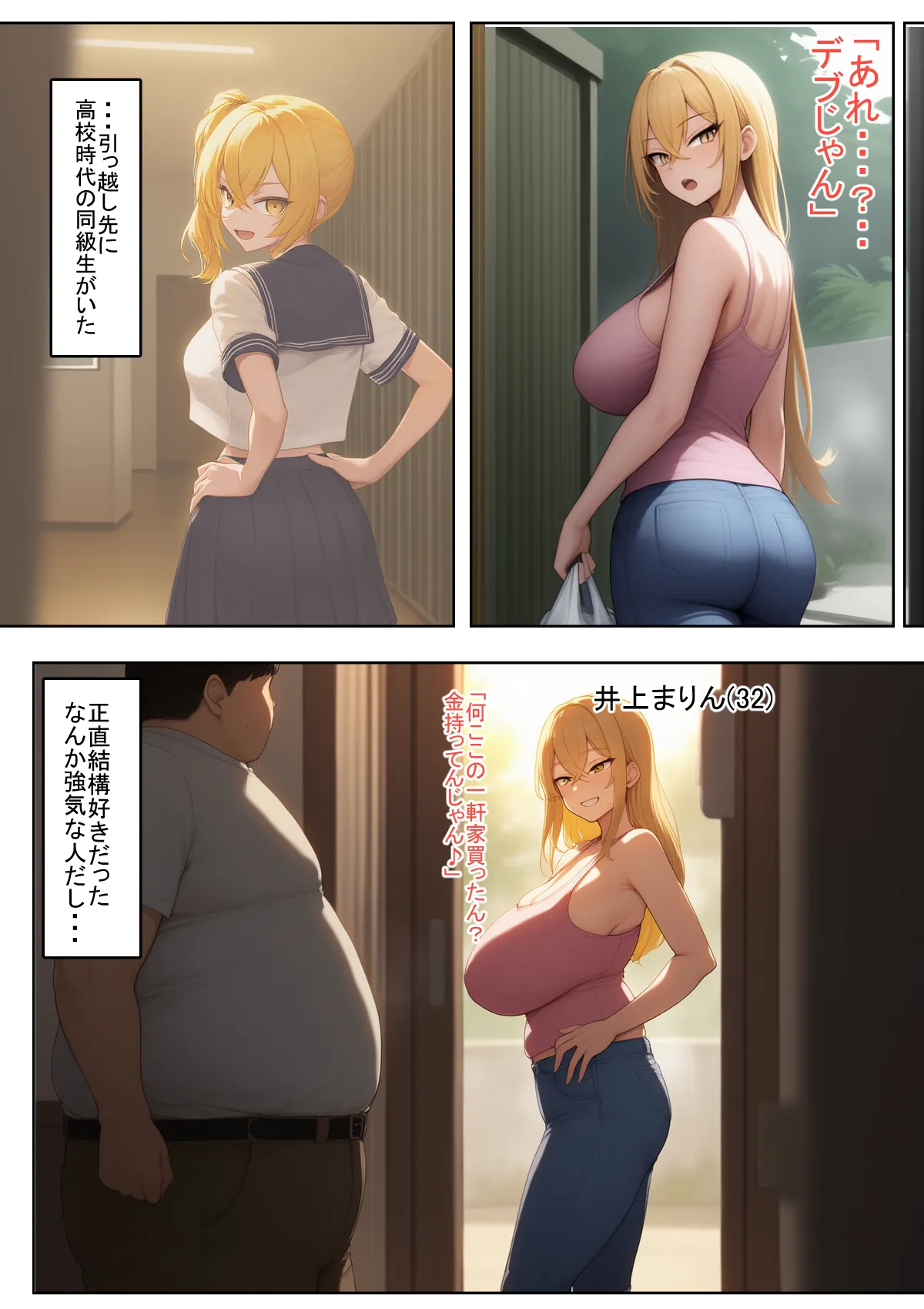 三十路すぎのギャルちゃんに筆おろししてもらう - 1ページ