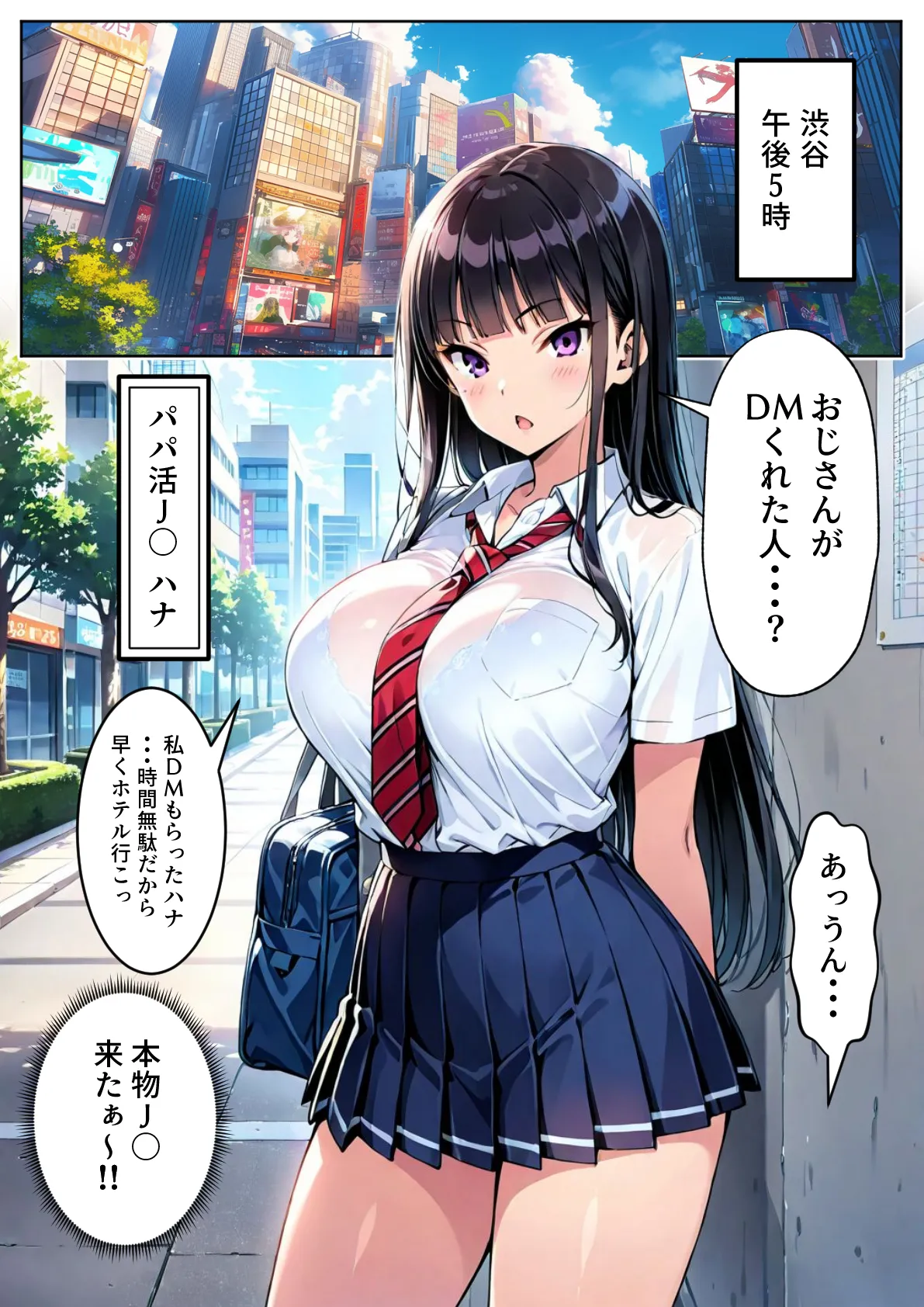 ツンデレ巨乳J◯とわからせ催●SEX - 12ページ