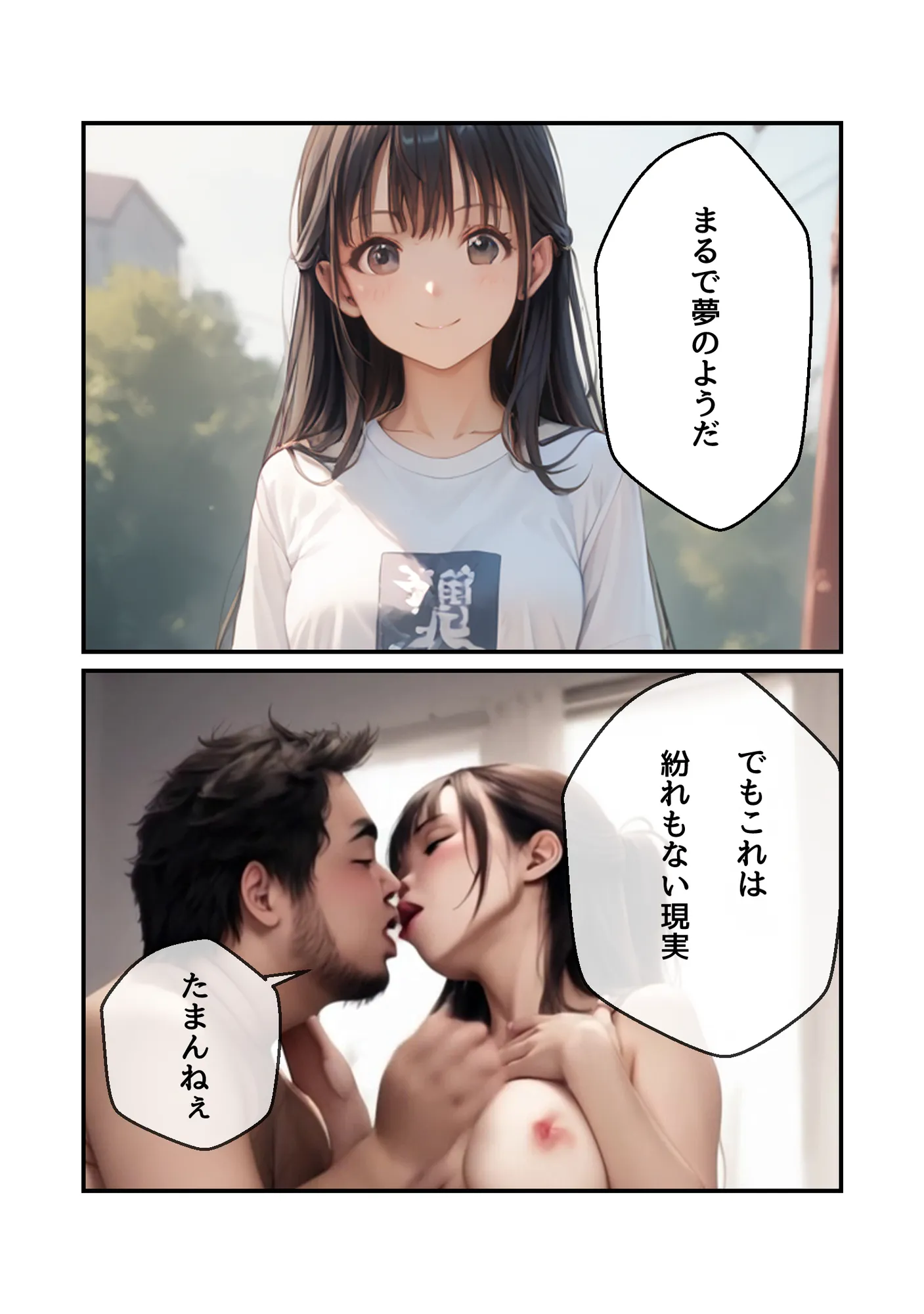 かわいいお隣さんが大学生になったので我慢できずに挿入しました - 33ページ